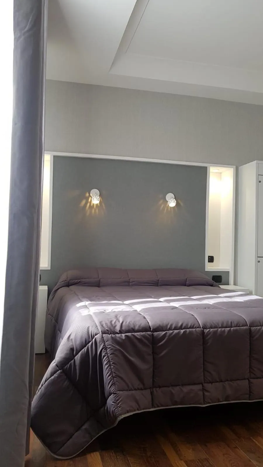 Bed in Hotel Mediterraneo