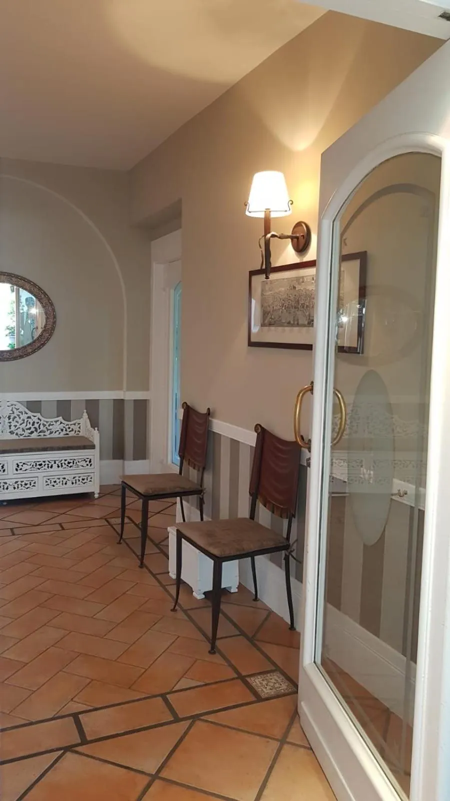 Facade/entrance in Hotel Mediterraneo