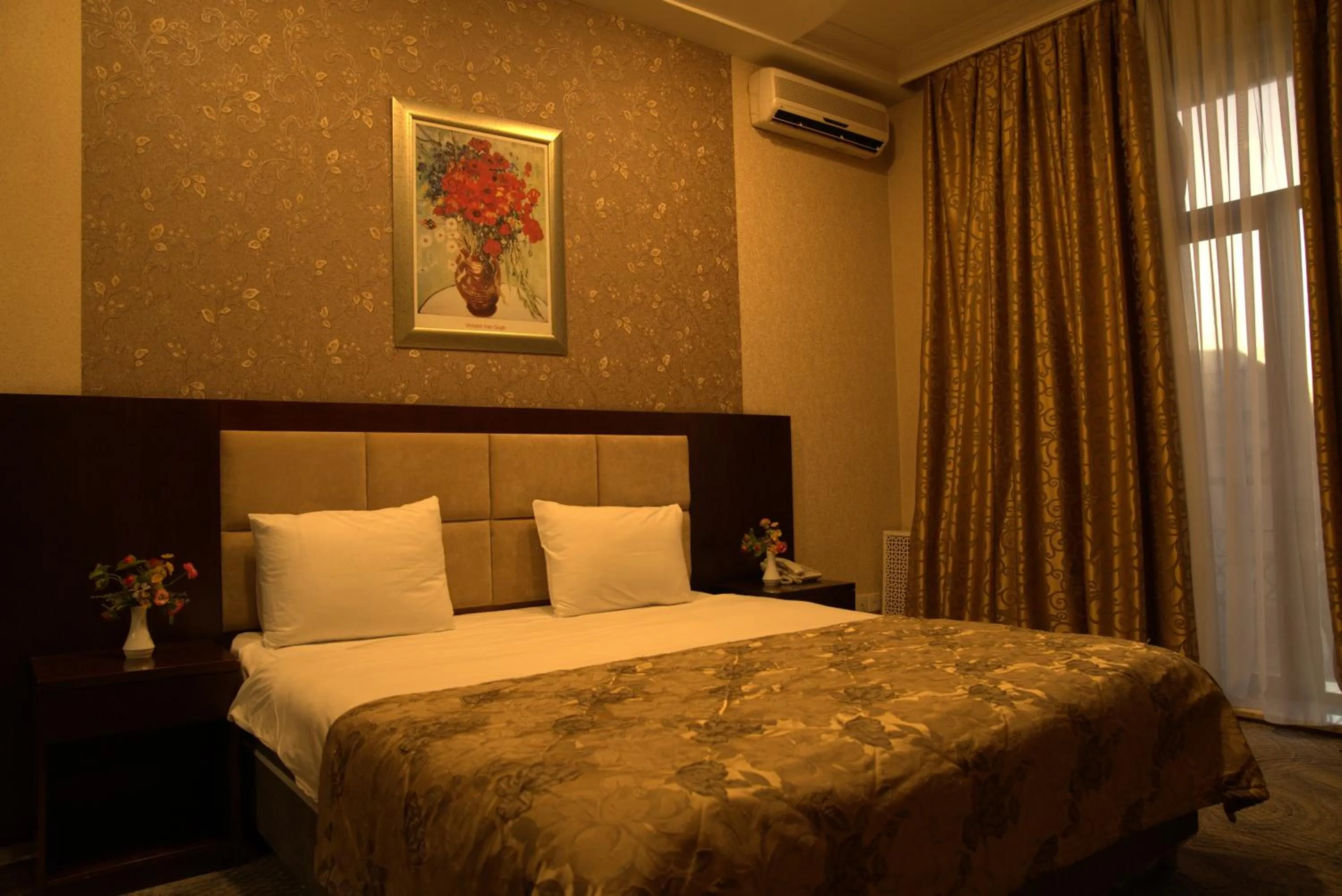 Bed in Premier Hotel Baku
