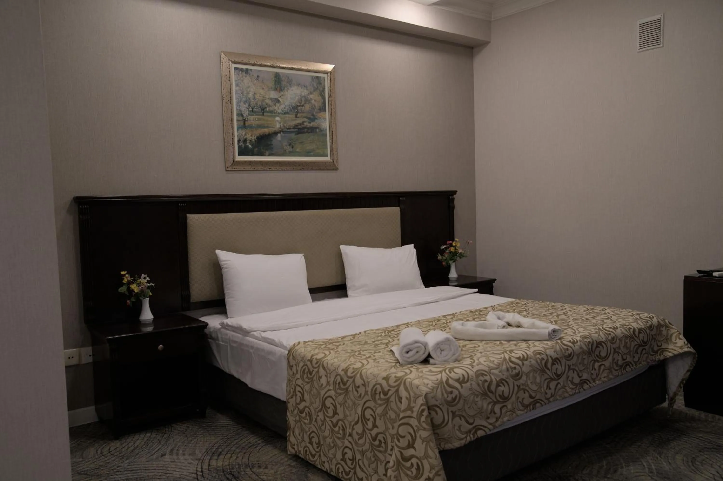 Bed in Premier Hotel Baku