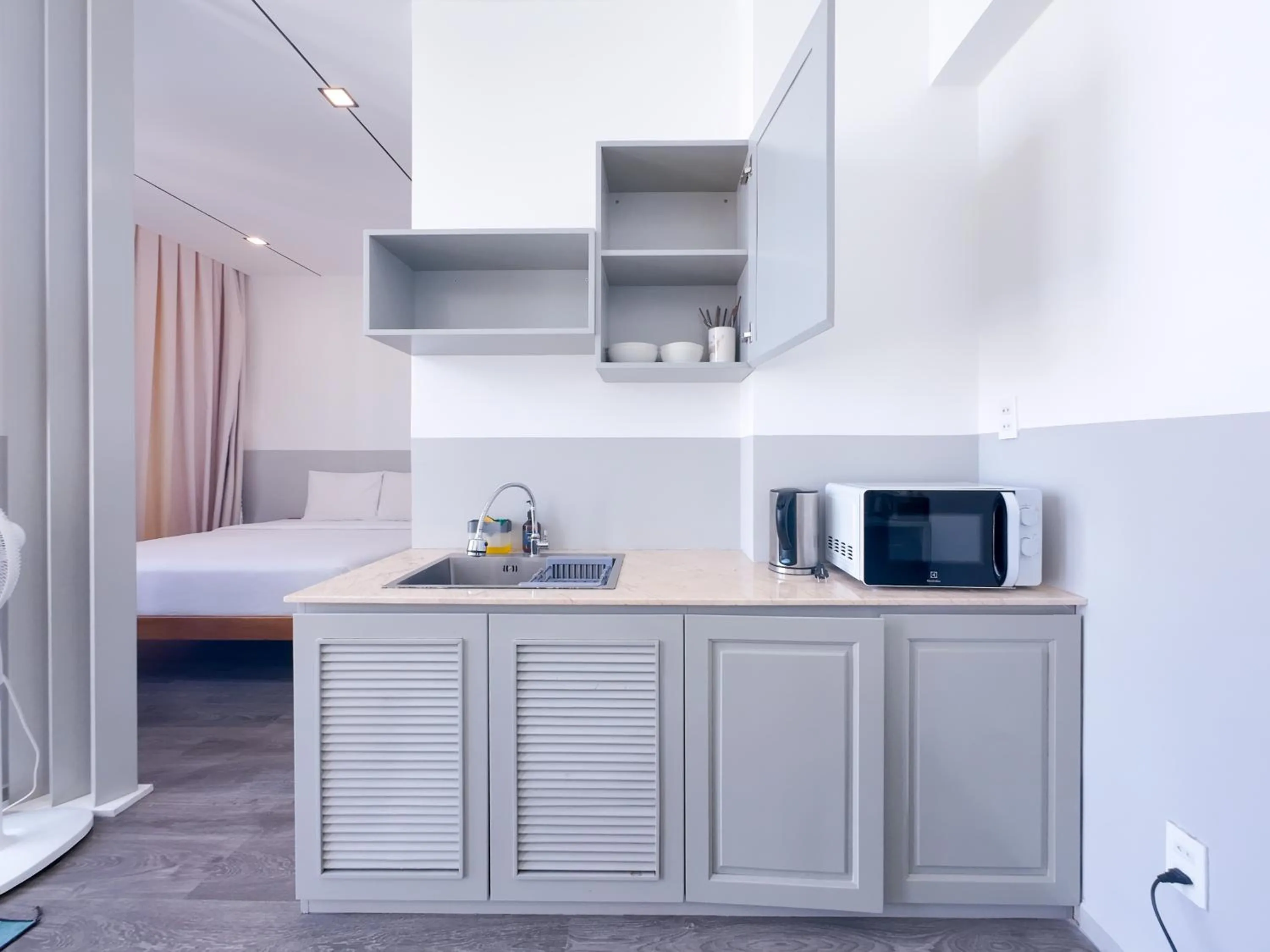 Photo of the whole room, Bed in FIT Hotel Can Tho