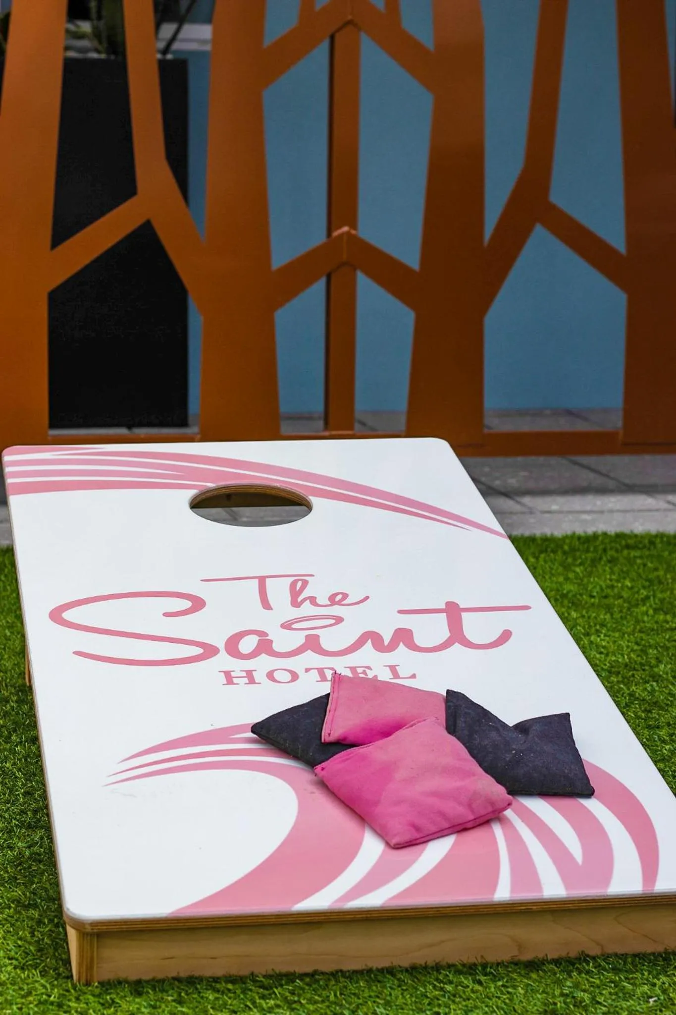 Inner courtyard view in The Saint Hotel