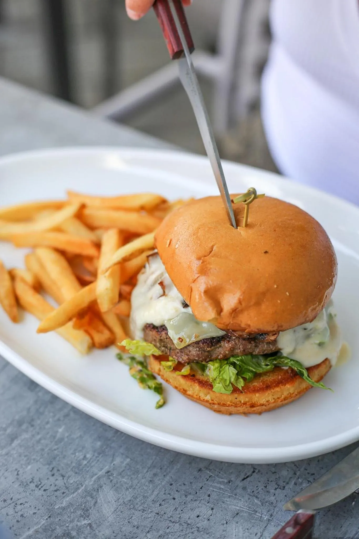 Restaurant/places to eat in The Saint Hotel