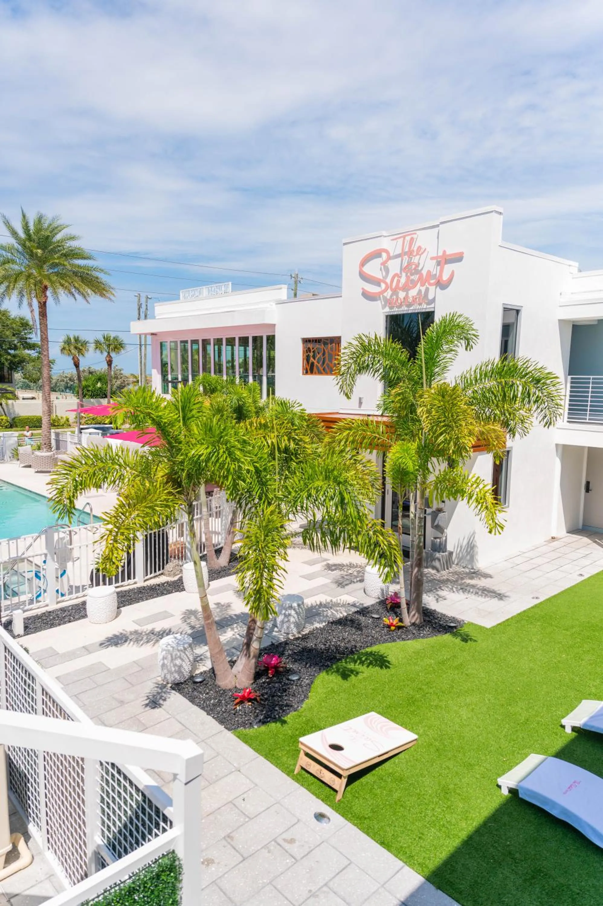 Property building in The Saint Hotel