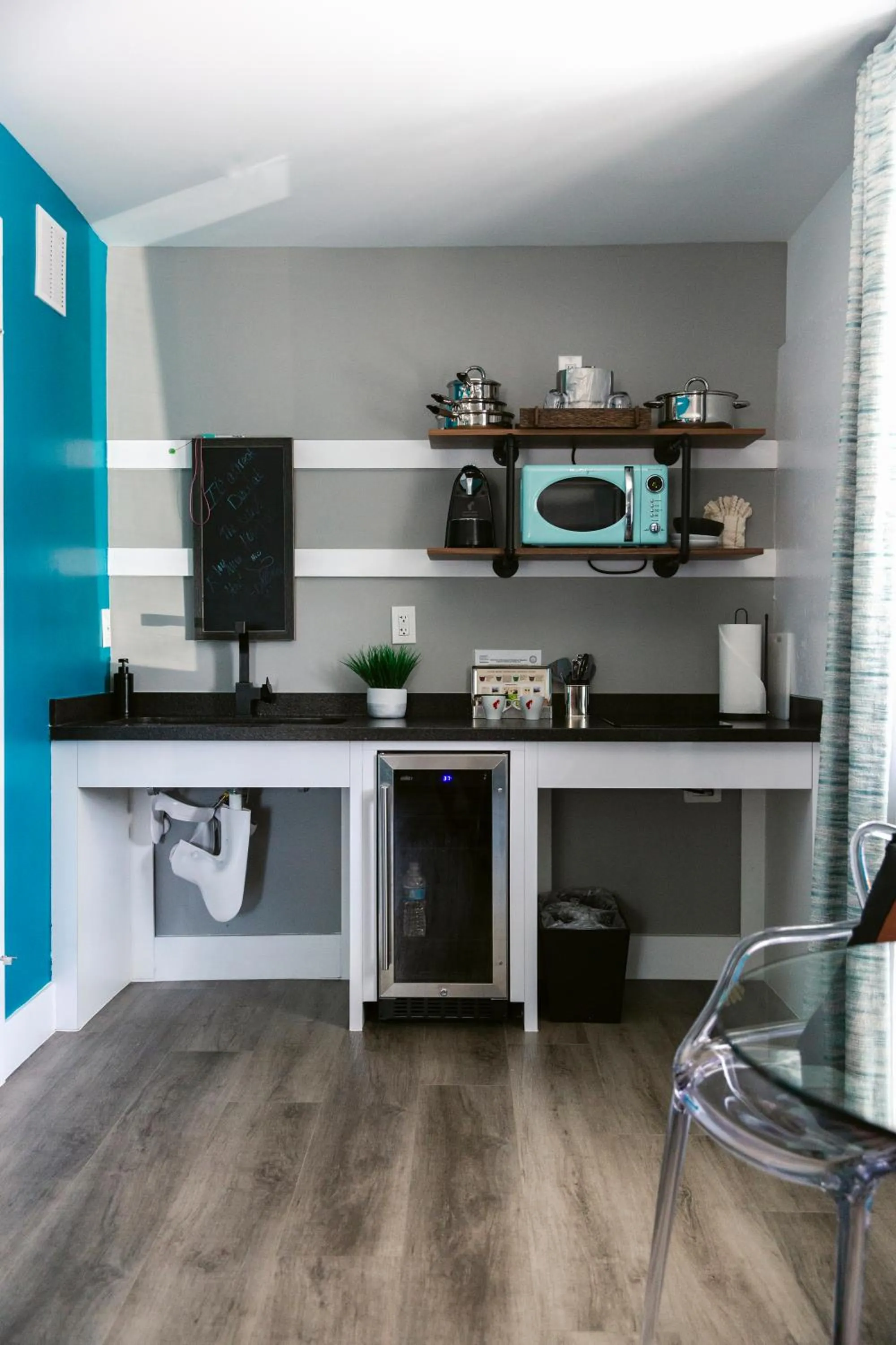 kitchen in The Saint Hotel