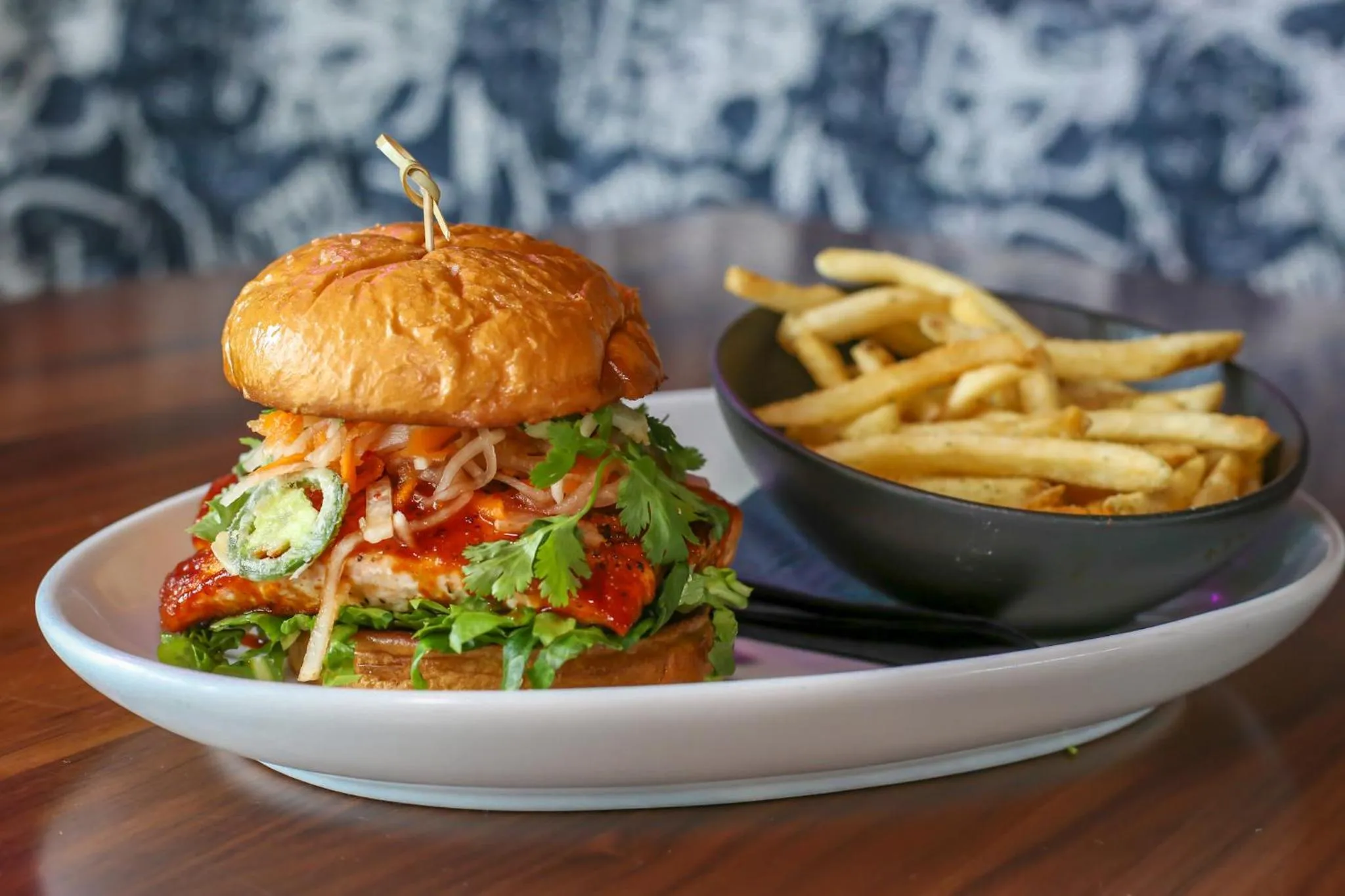 Restaurant/places to eat in The Saint Hotel