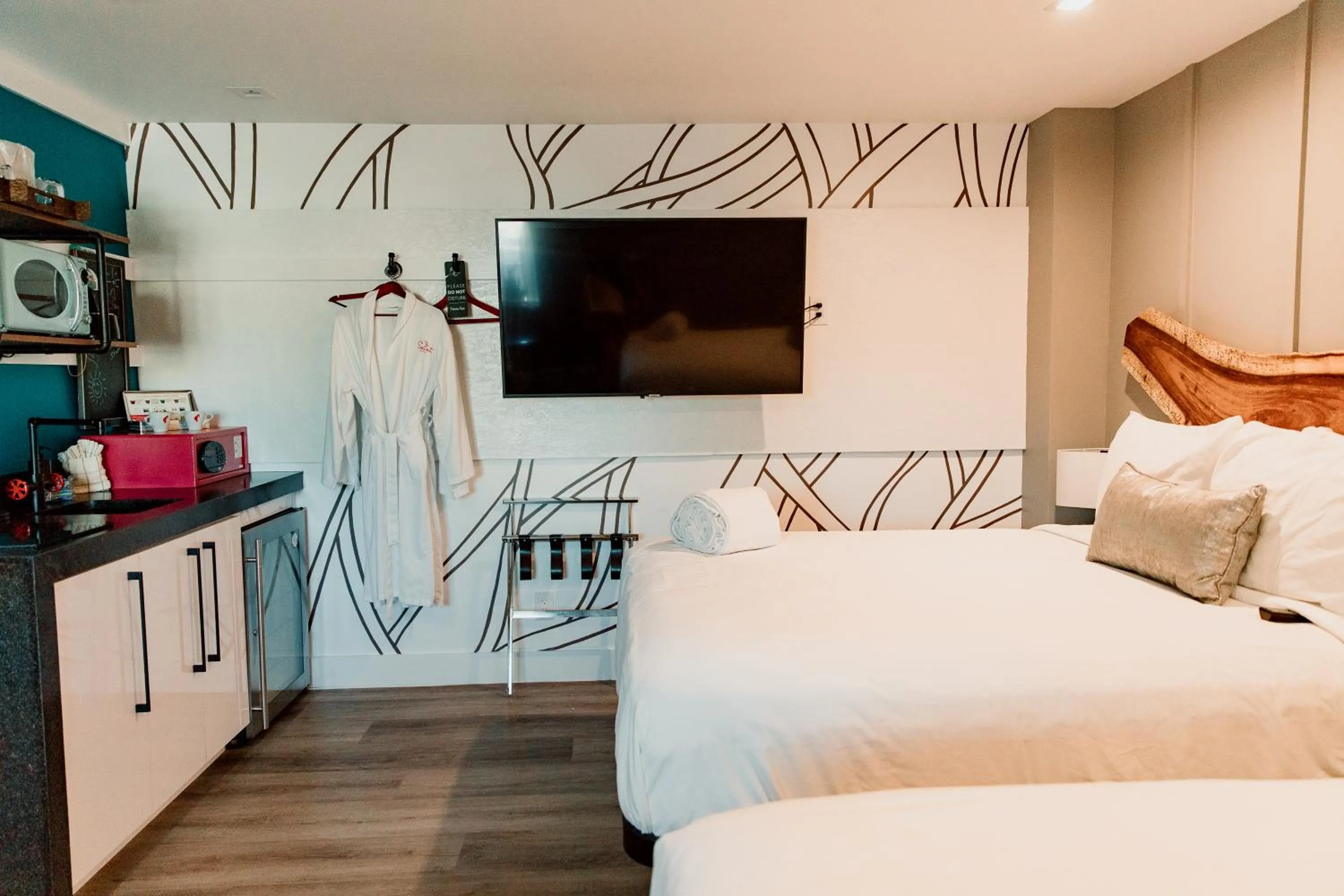 Bedroom, Bed in The Saint Hotel