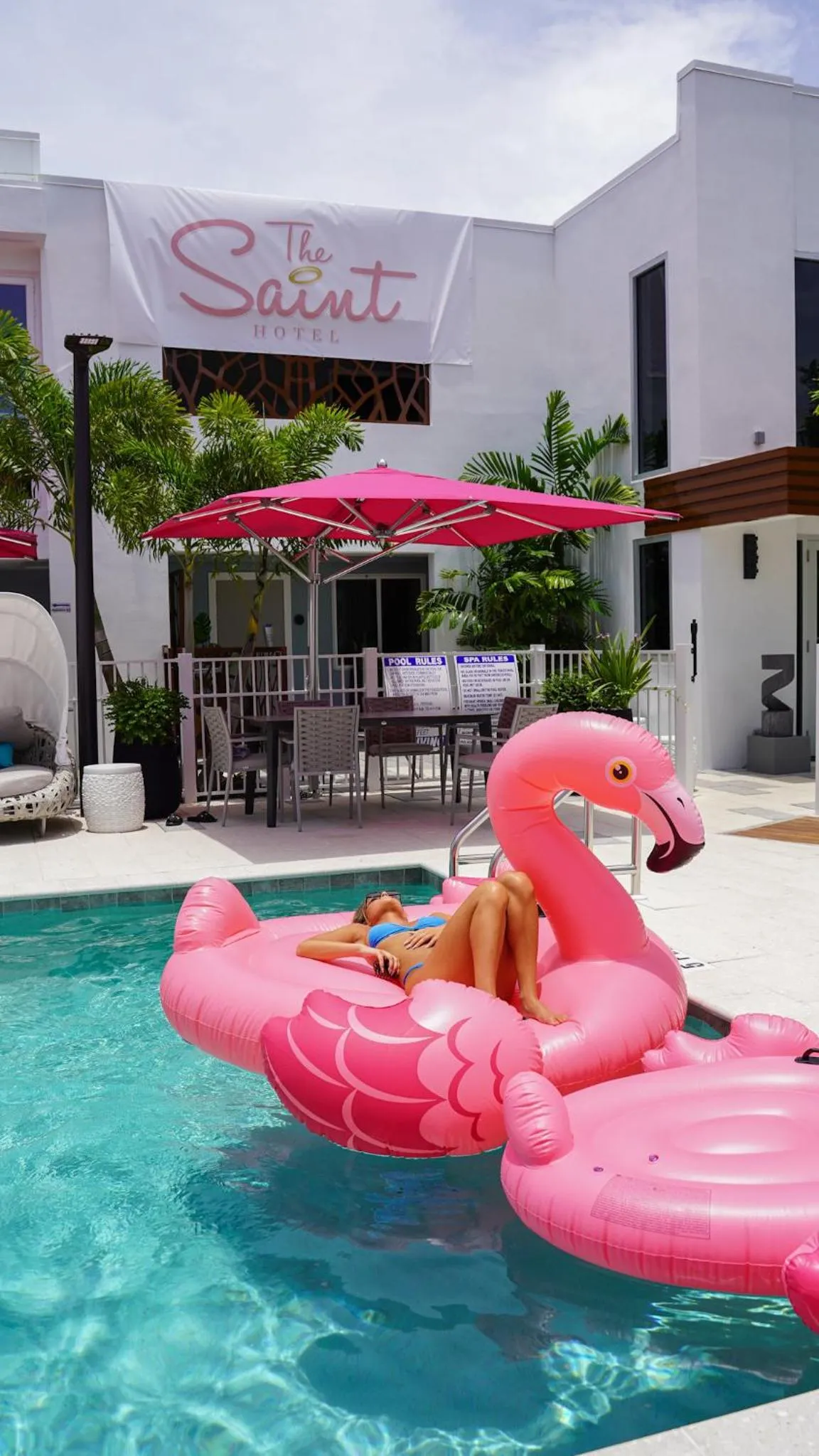 Swimming pool in The Saint Hotel