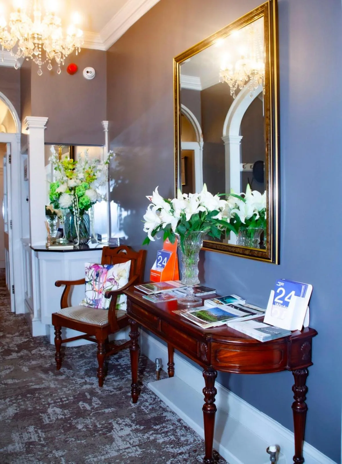 Lobby or reception in East Walls Hotel