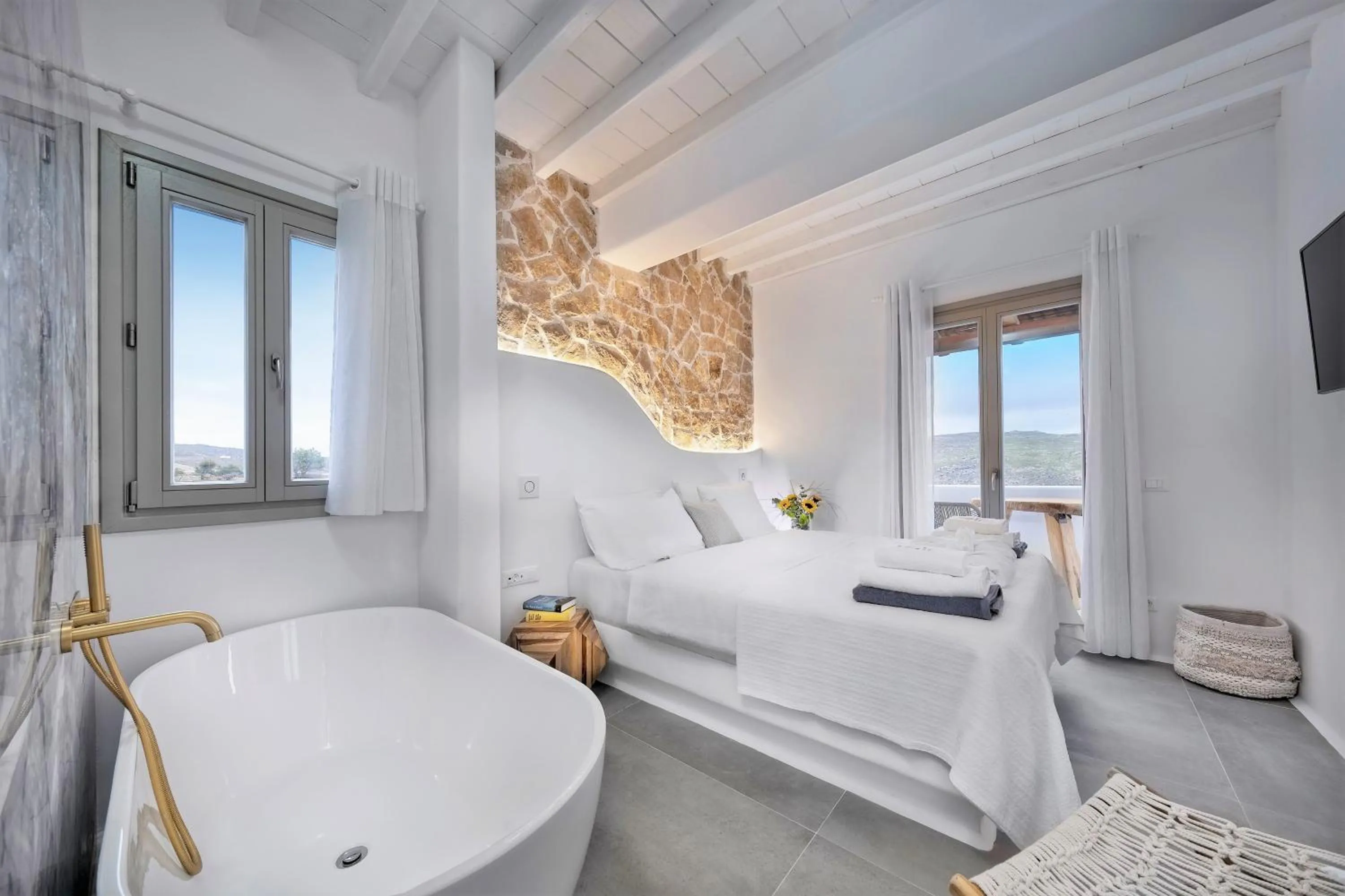 Bedroom in Legendary Suites