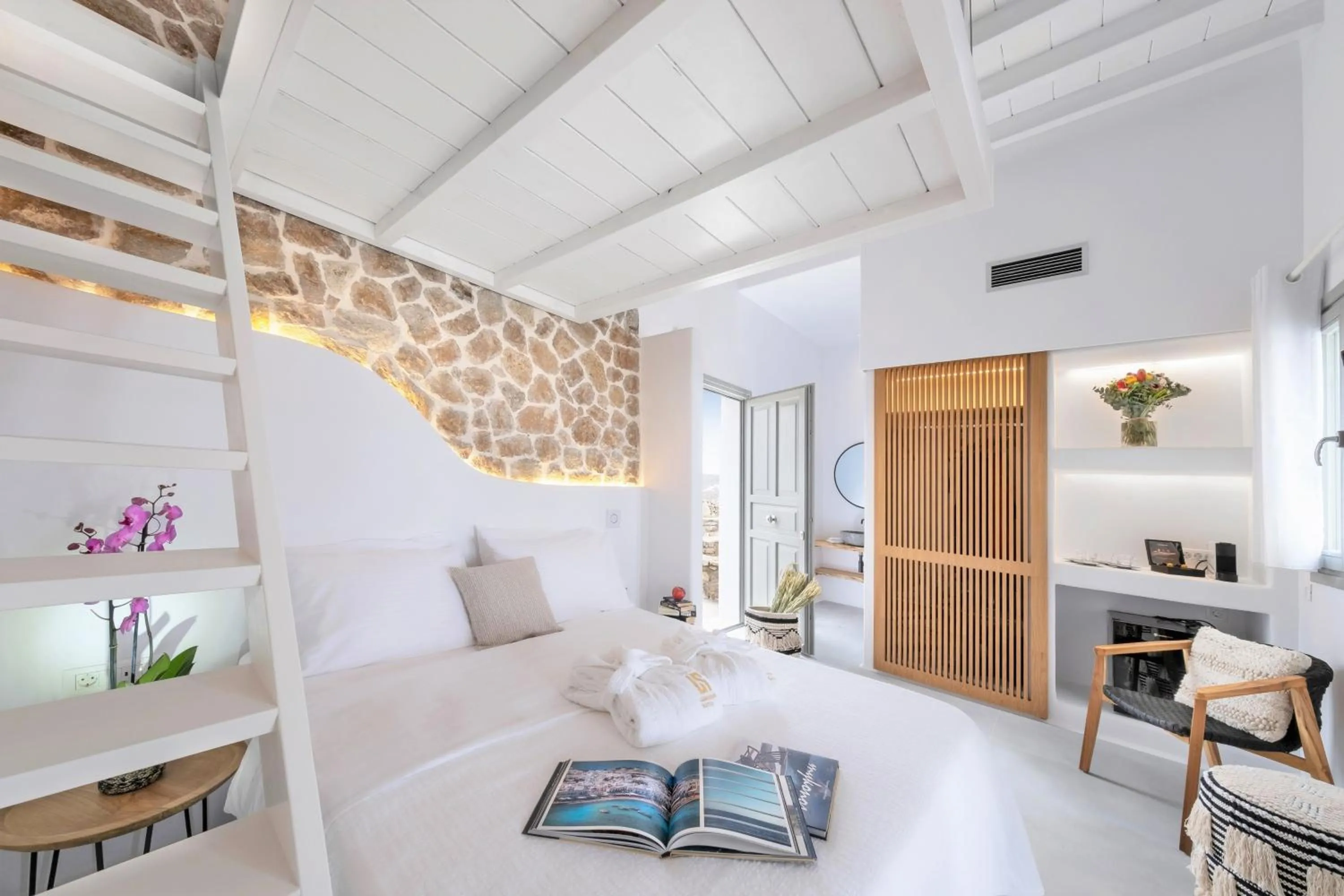 Bedroom in Legendary Suites