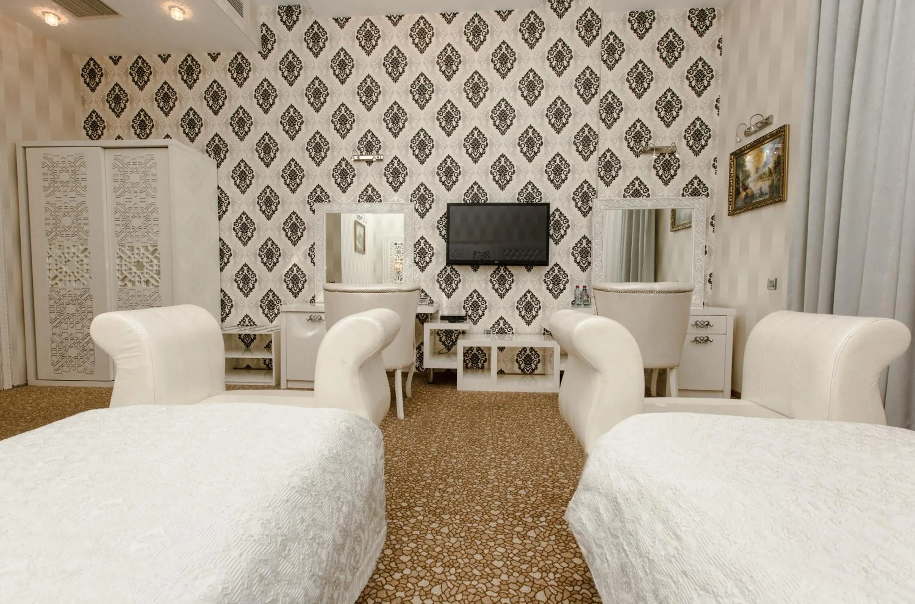 Bed in Admiral Hotel