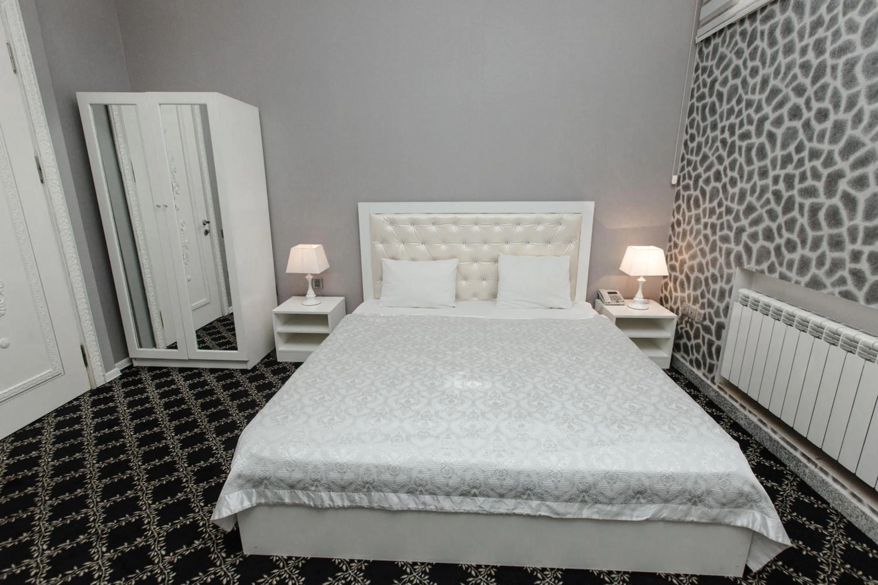 Bed in Admiral Hotel