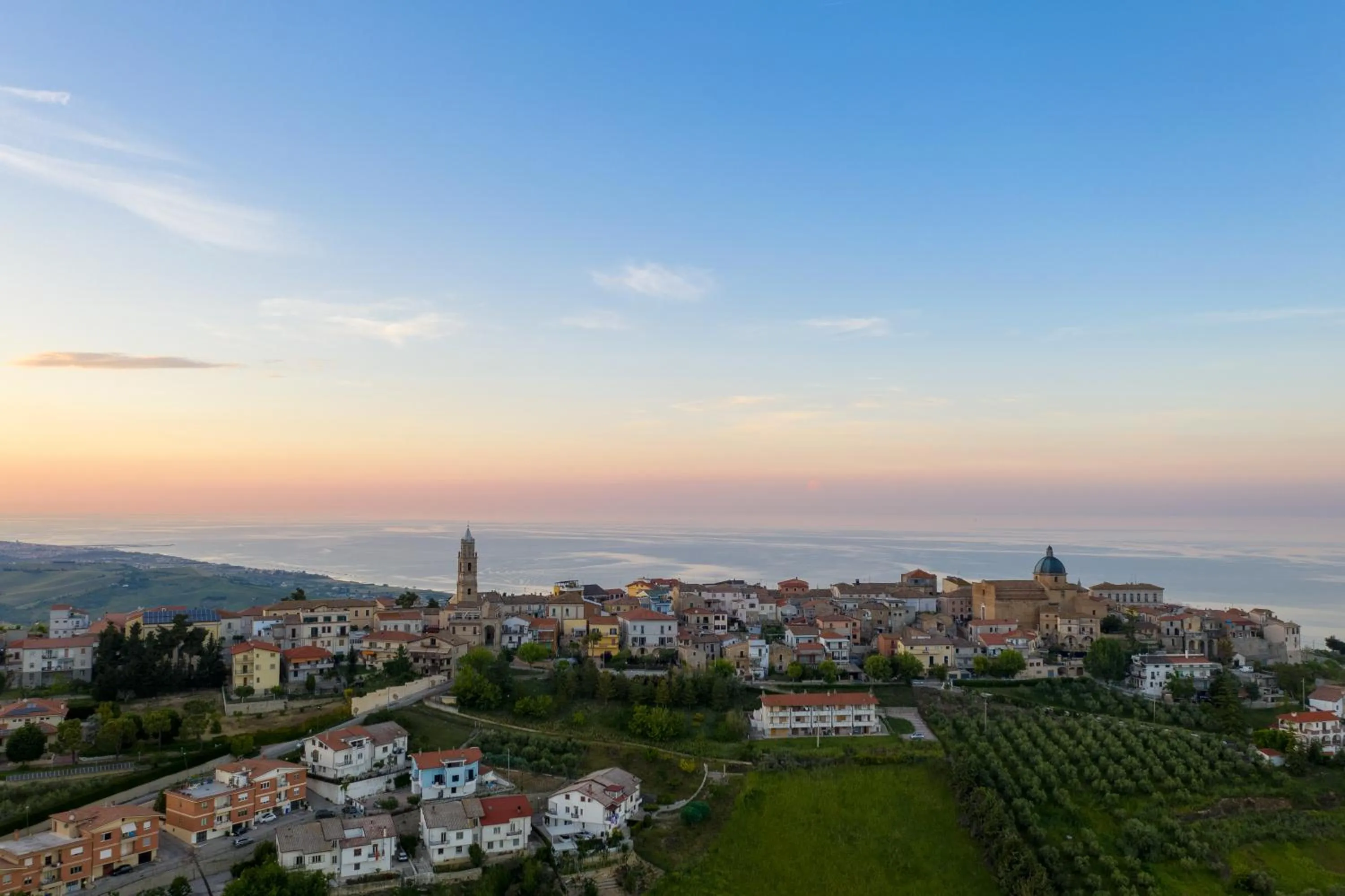 Bird's eye view in Montepagano 1137