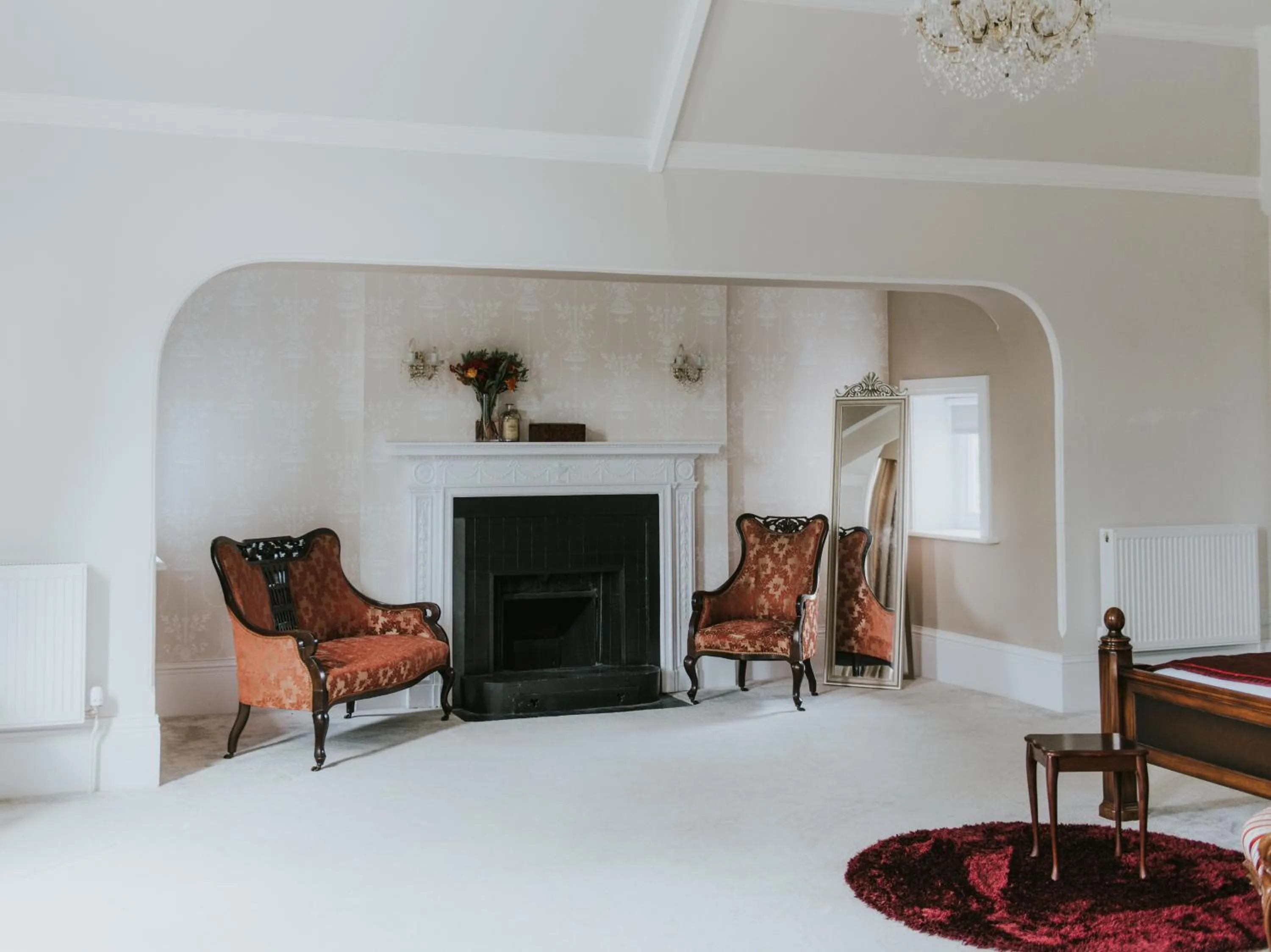 Seating area in Healing Manor Hotel
