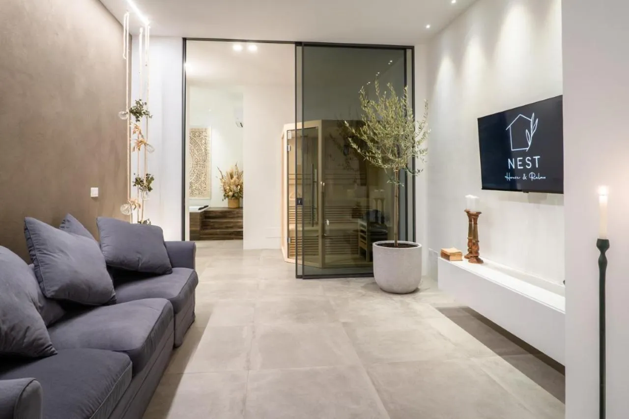 Living room in Nest House & Relax