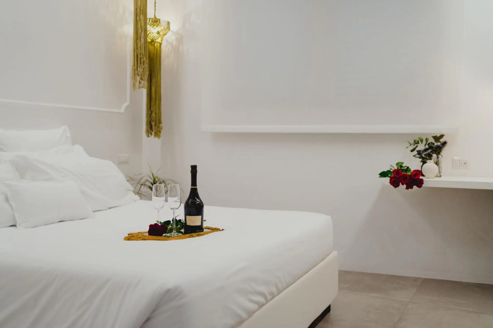 Bed in Nest House & Relax
