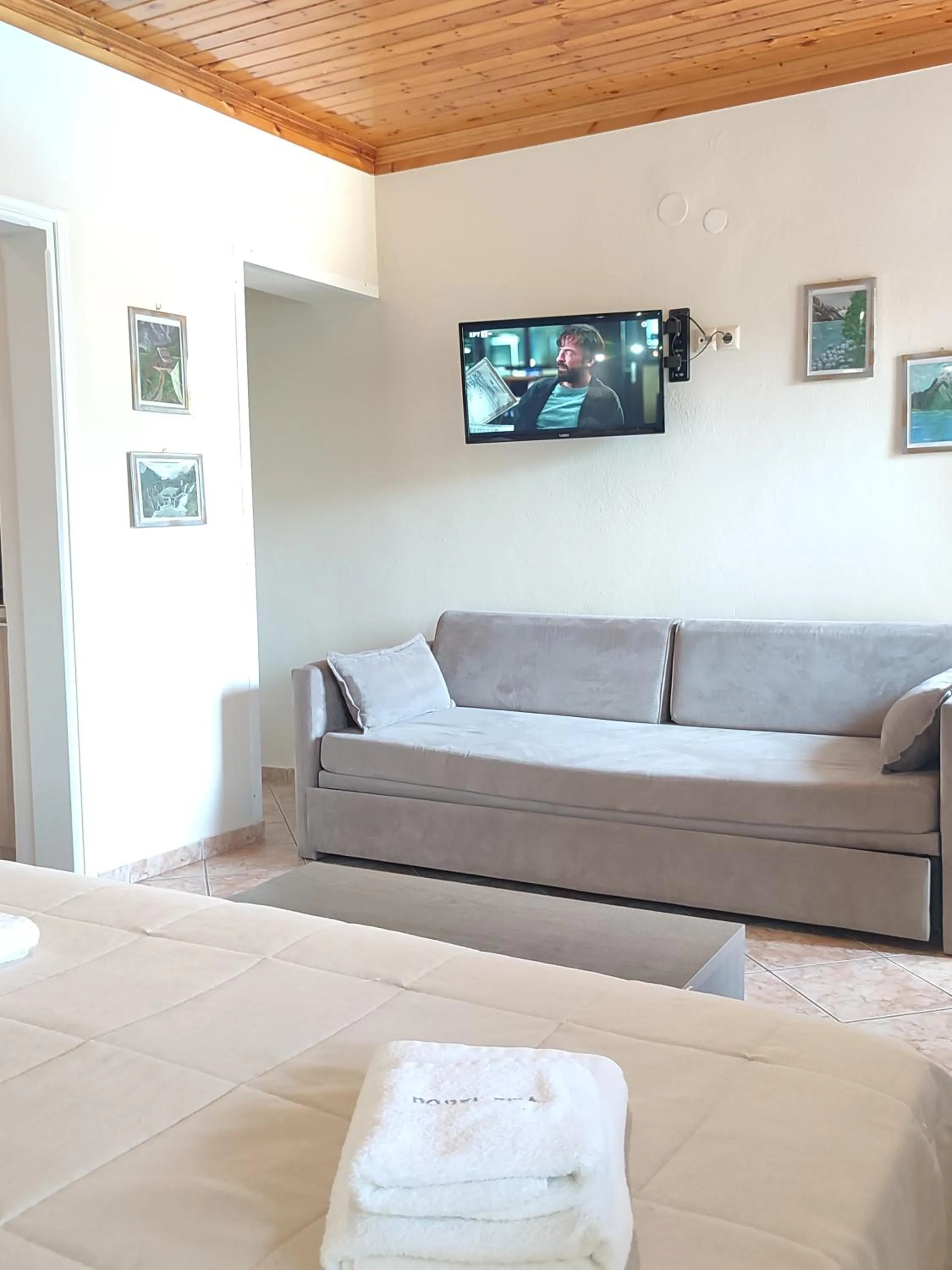 TV and multimedia, Bed in VILLA IATROU