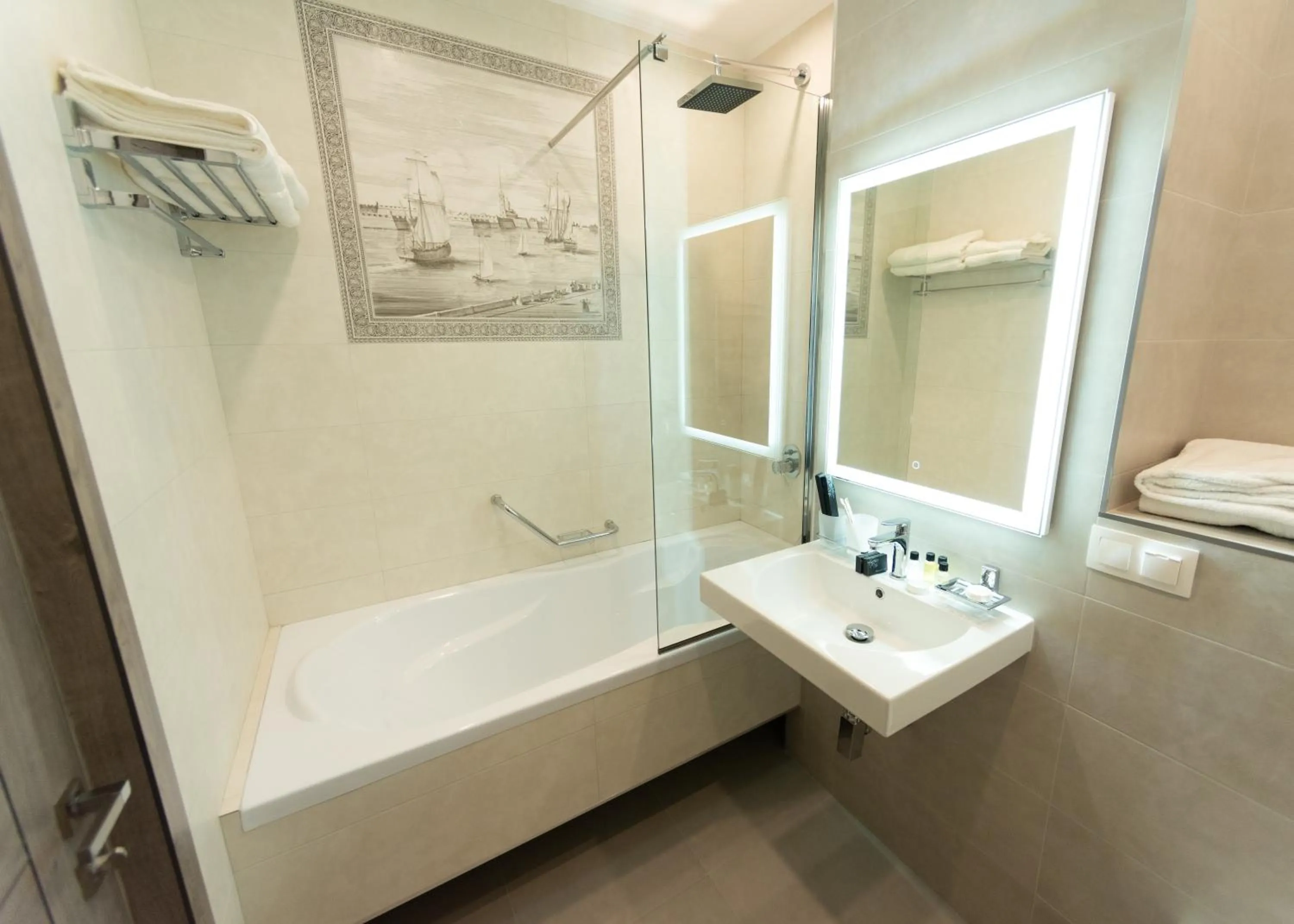 Bathroom in Downtown Suites Yerevan