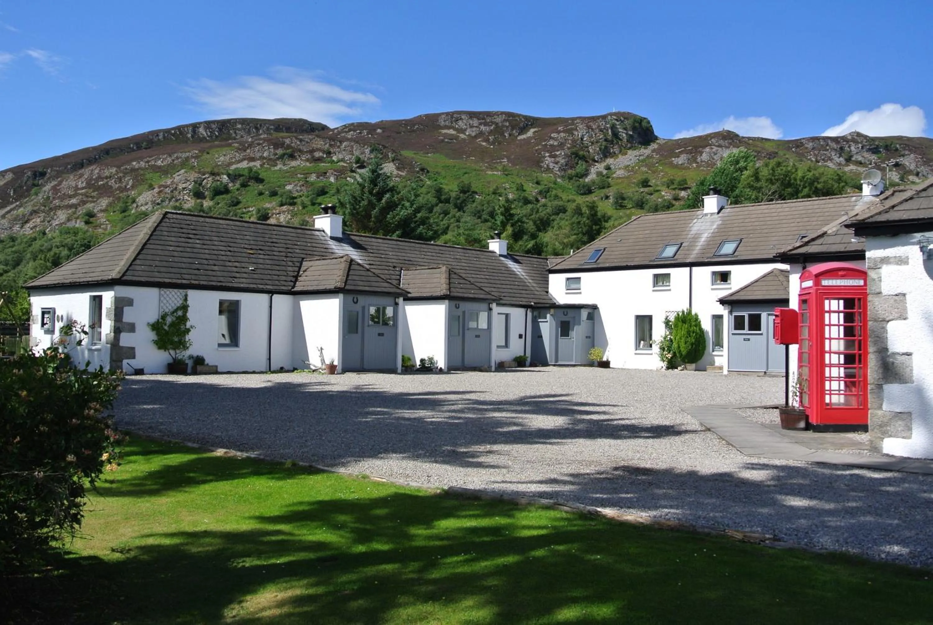 Facade/entrance in Highland Holiday Cottages