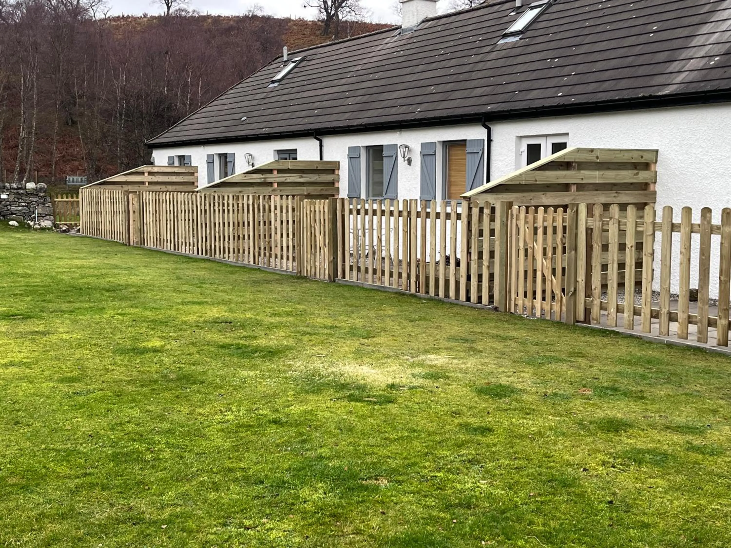 Patio in Highland Holiday Cottages
