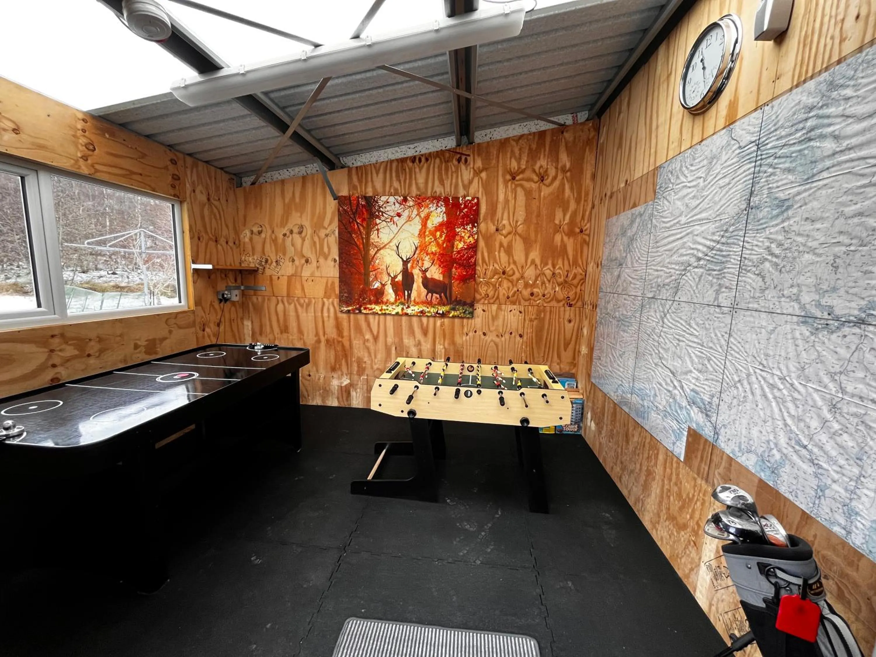 Game Room in Highland Holiday Cottages