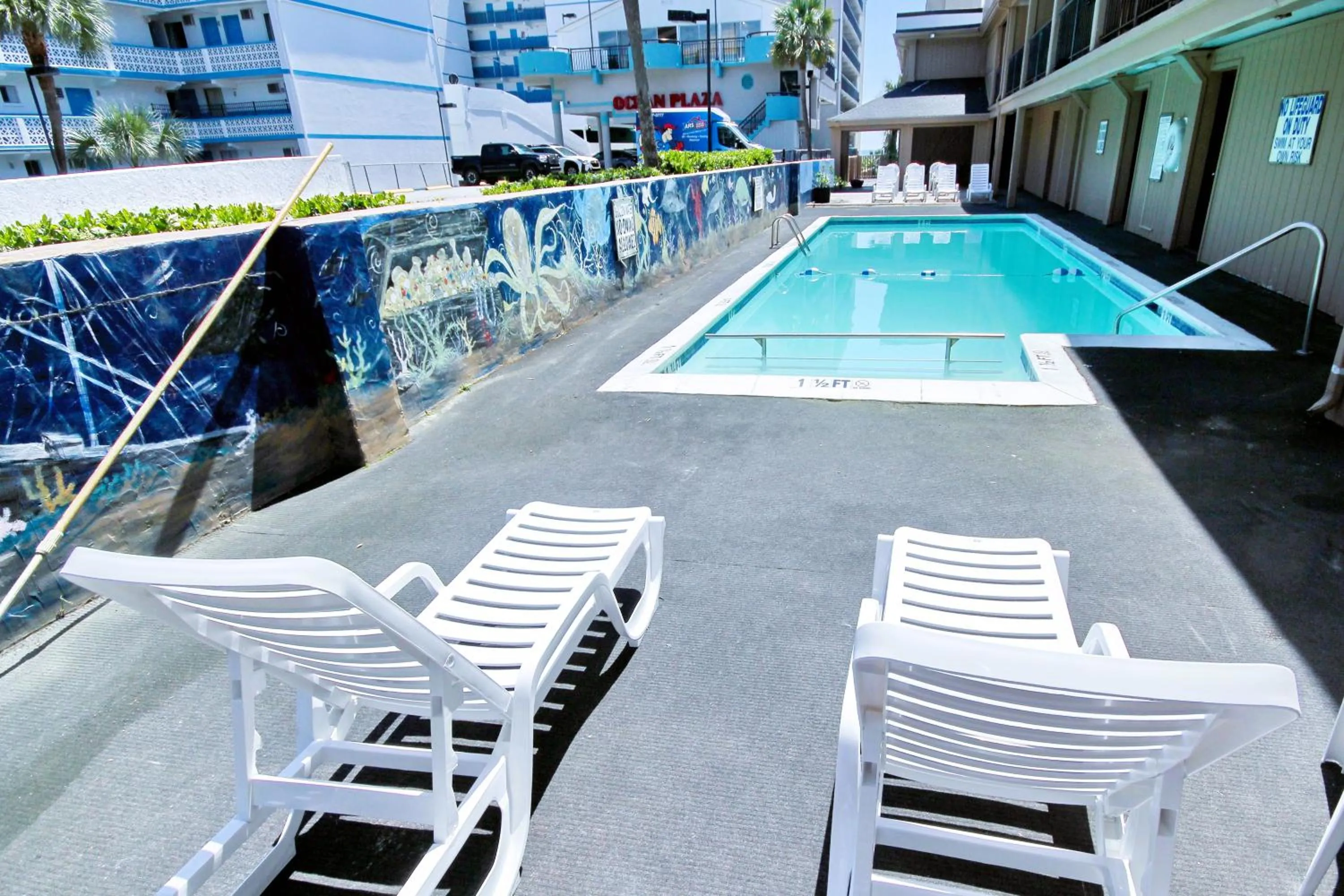 Swimming pool in South Seas Ocean Front