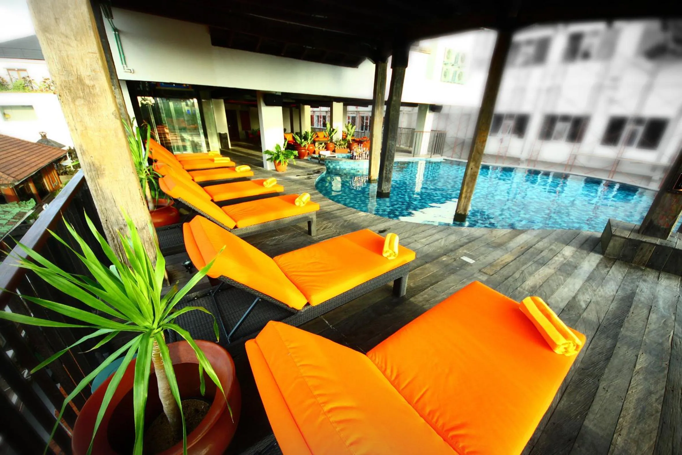 Swimming pool in Sun Island Hotel & Spa Legian