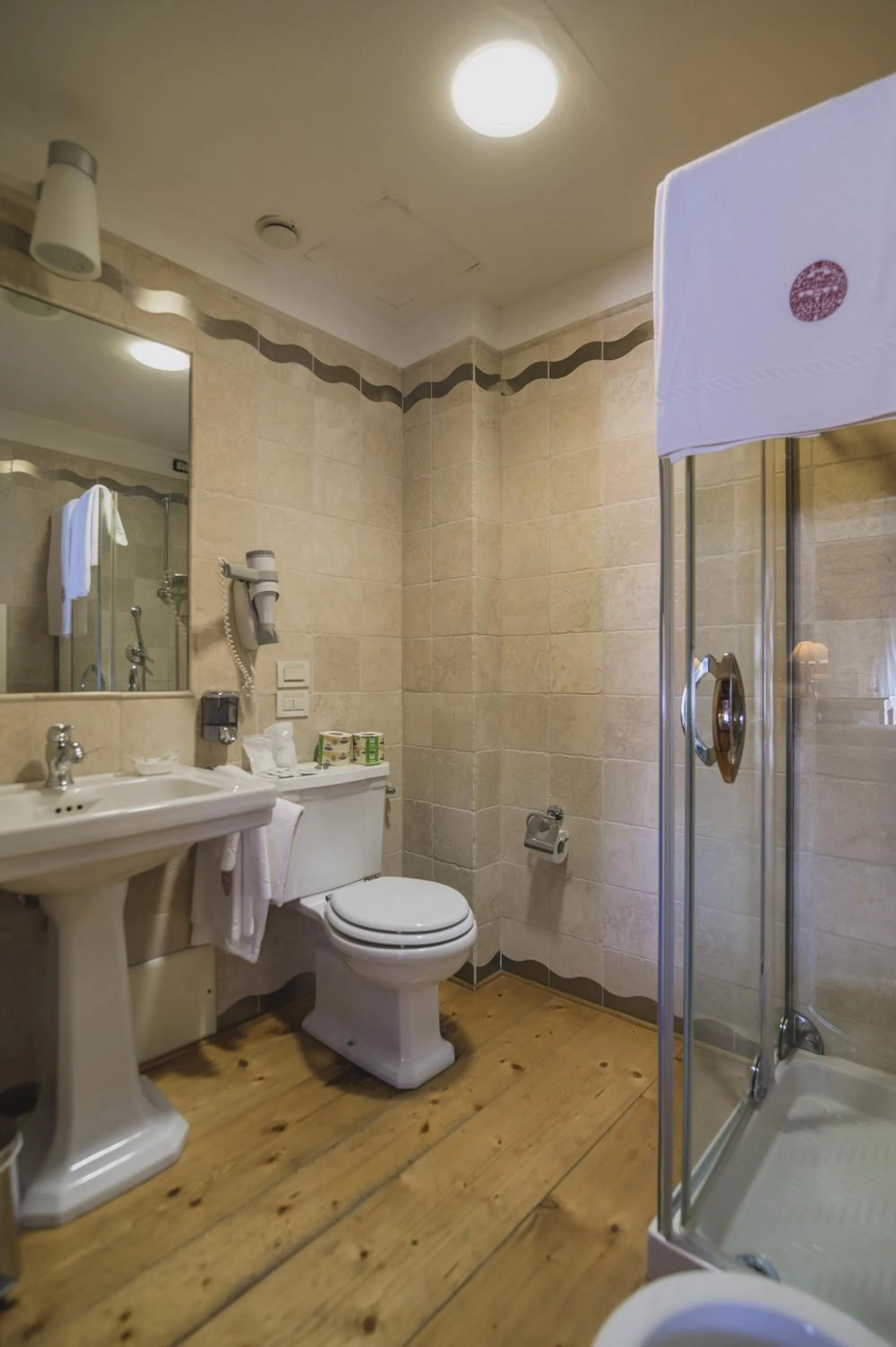 Bathroom in Le Camere di Palazzo Bortolan
