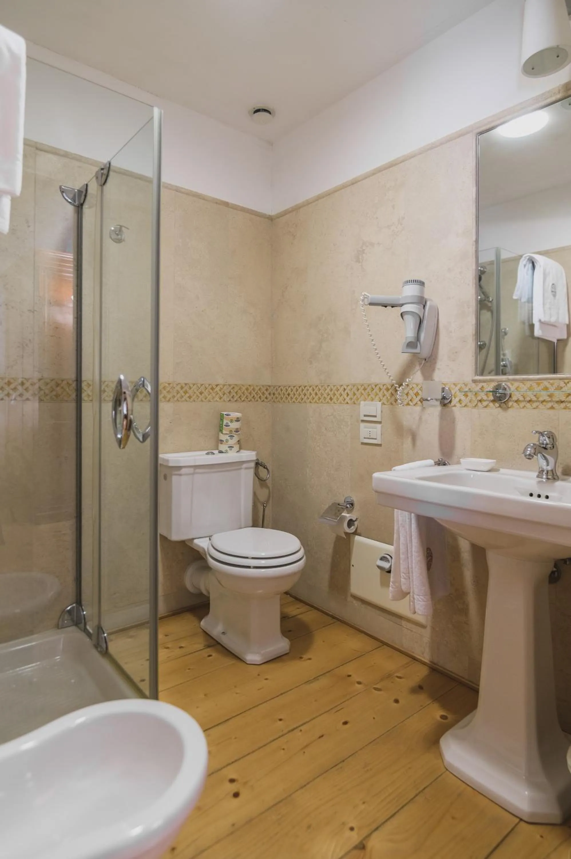 Bathroom in Le Camere di Palazzo Bortolan