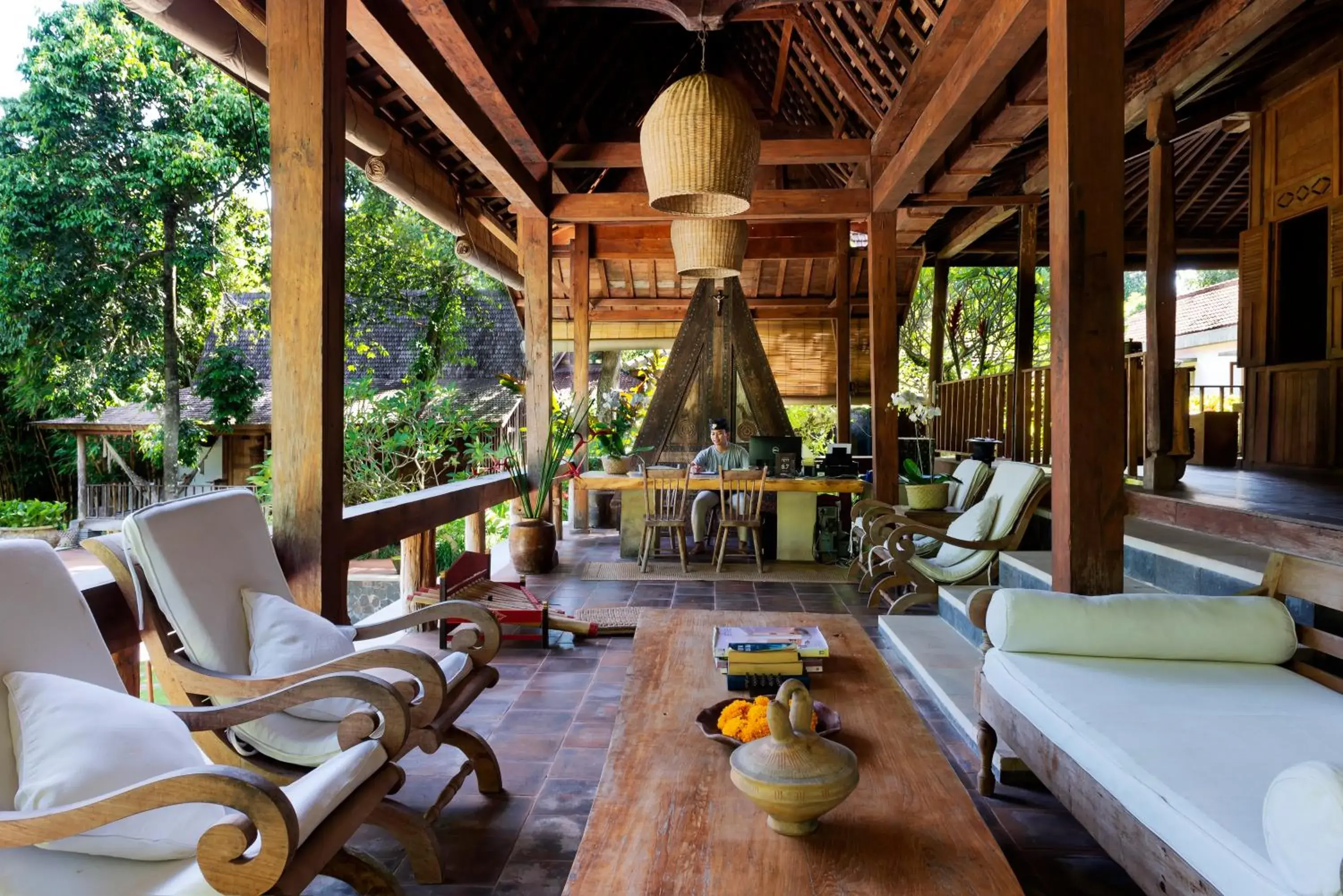 Lobby or reception in Kalapa Boutique Resort & Yoga Lobby or reception in Kalapa Boutique Resort & Yoga