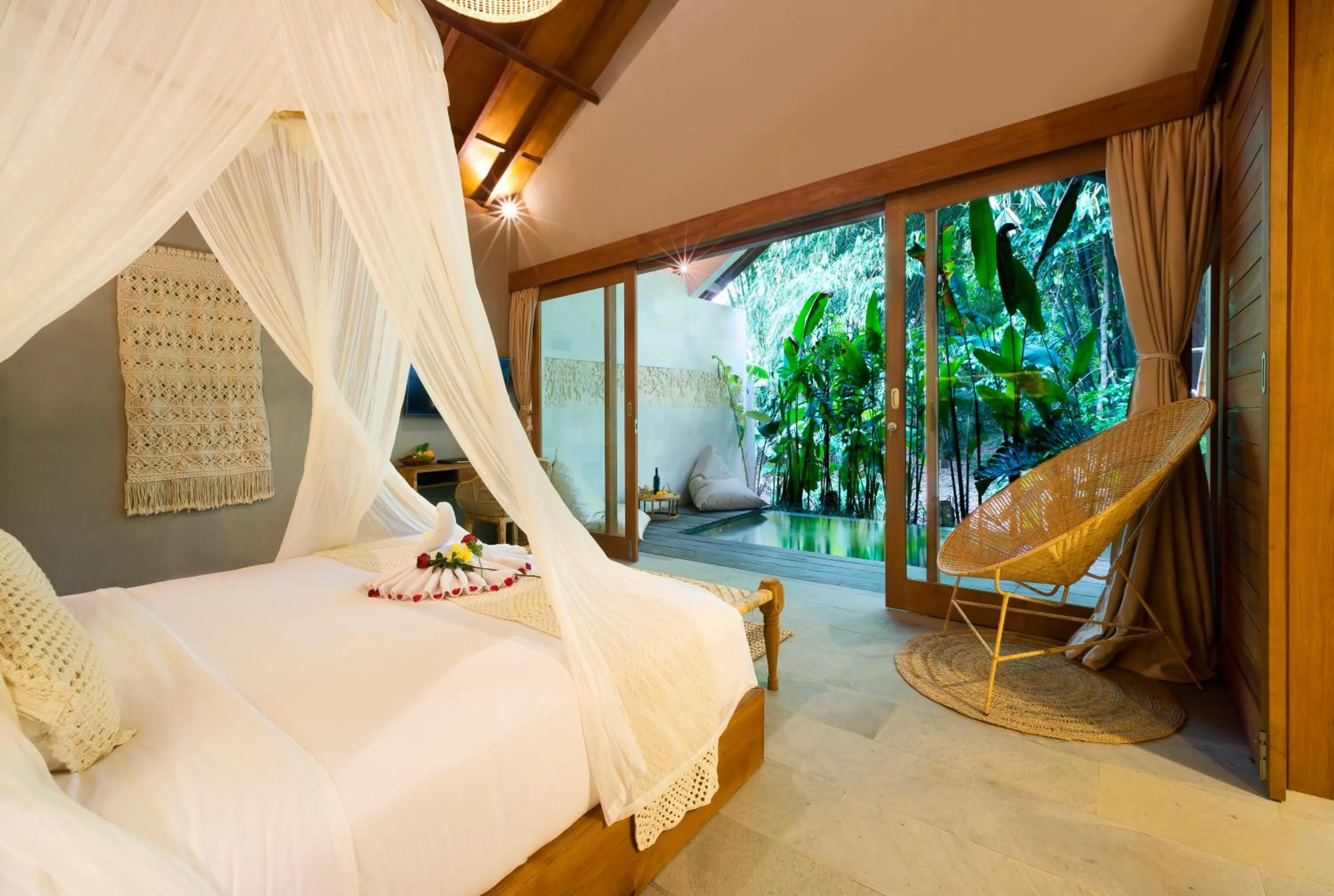 Bedroom, Bed in Kalapa Boutique Resort & Yoga