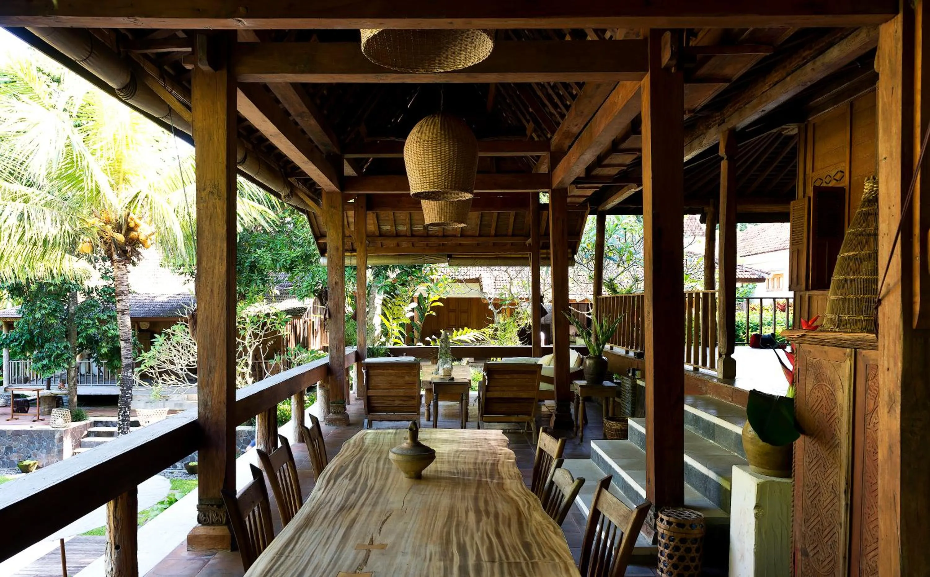 Patio in Kalapa Boutique Resort & Yoga