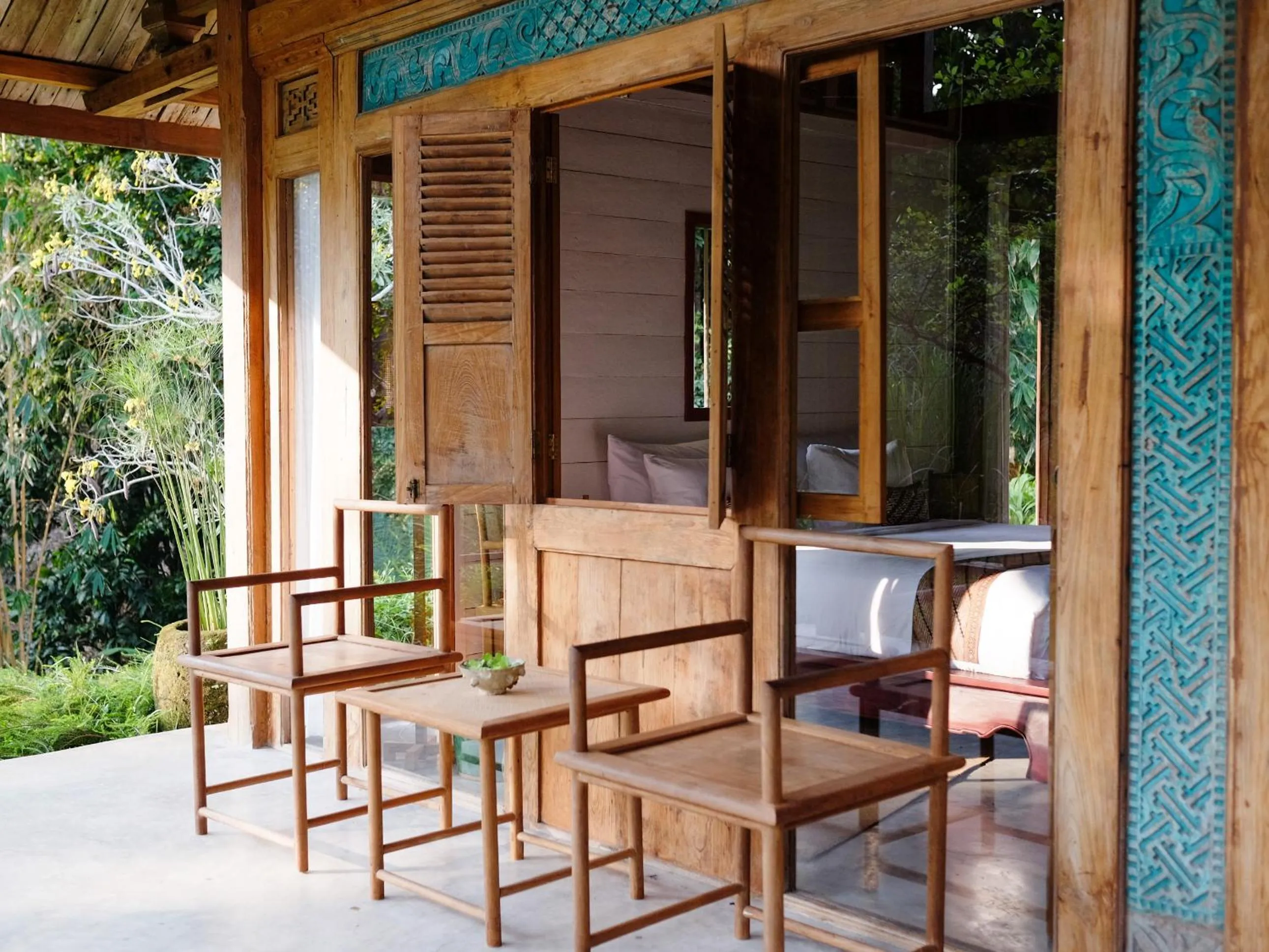 Patio in Kalapa Boutique Resort & Yoga