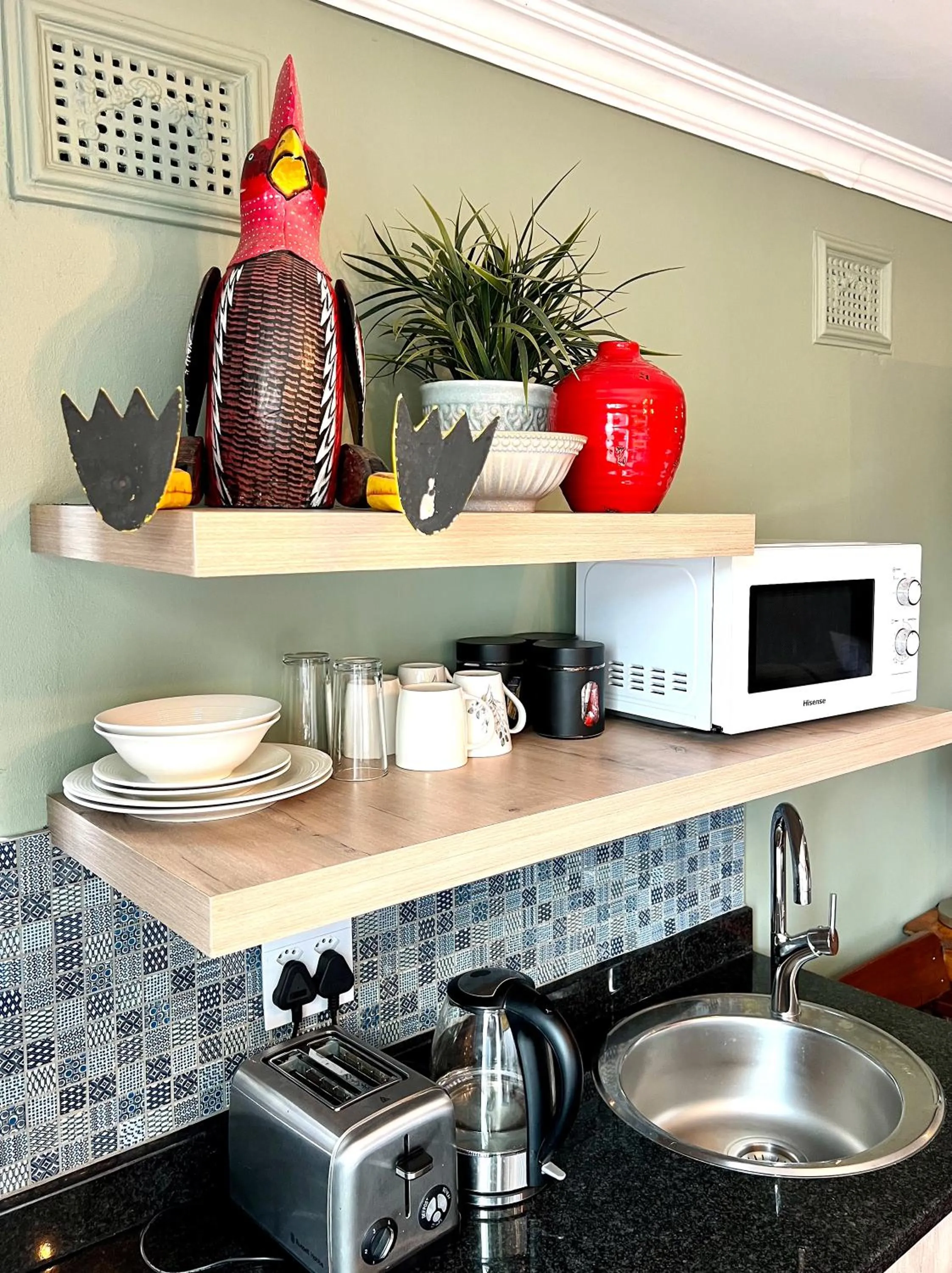 Kitchen or kitchenette in Terebinte Bed & Breakfast