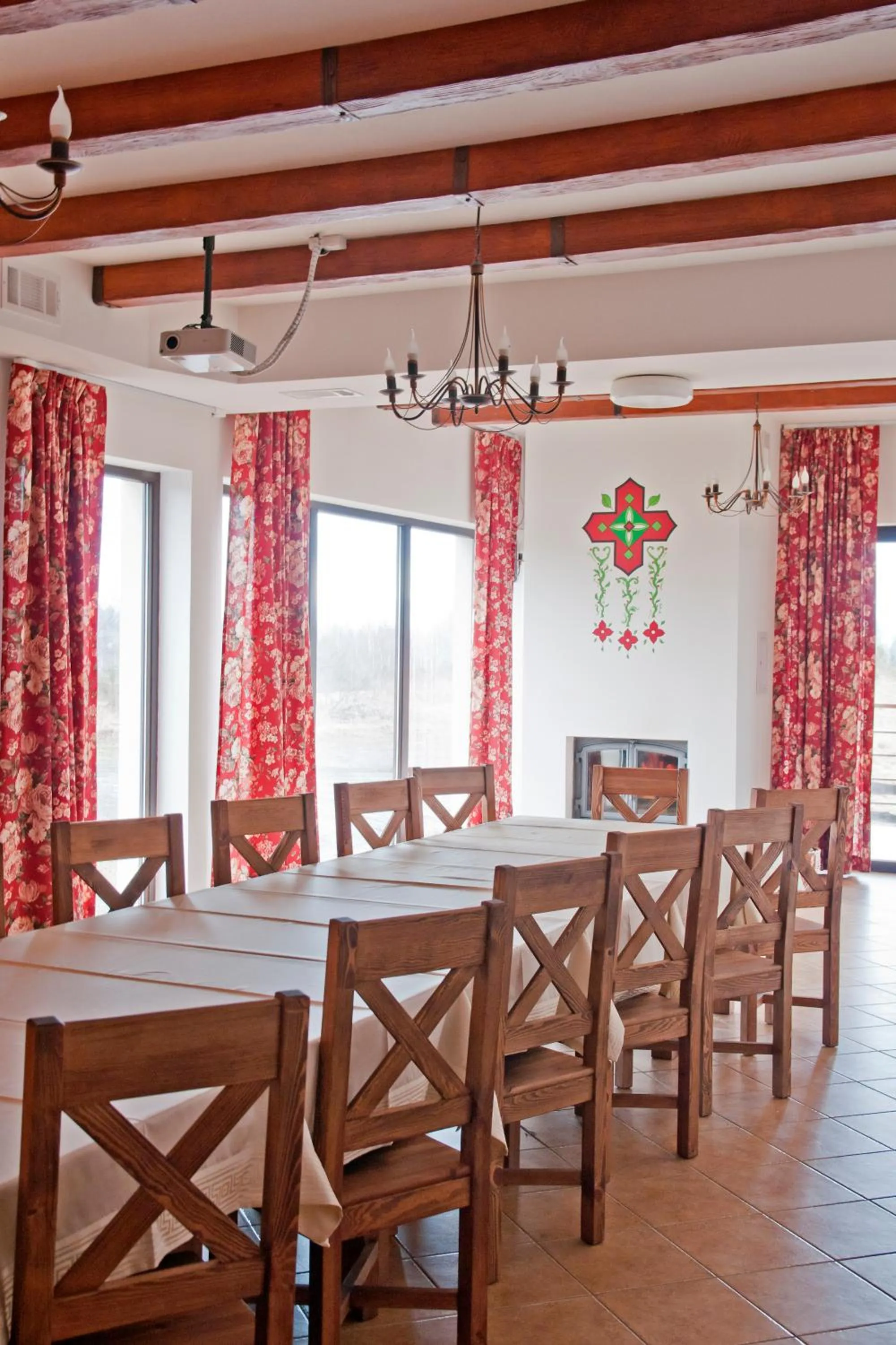 Communal lounge/ TV room in Gościniec Horb