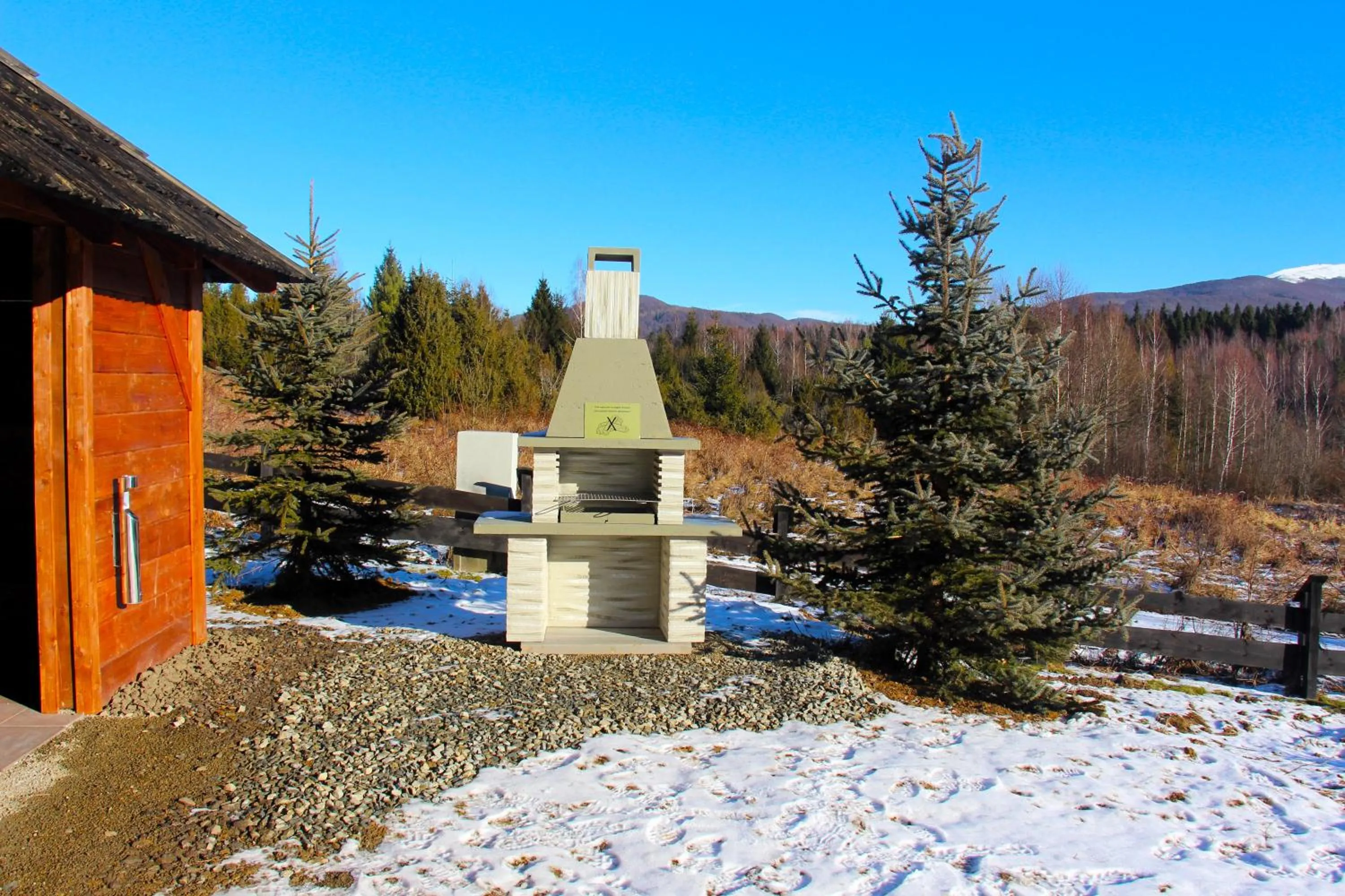 BBQ facilities in Gościniec Horb