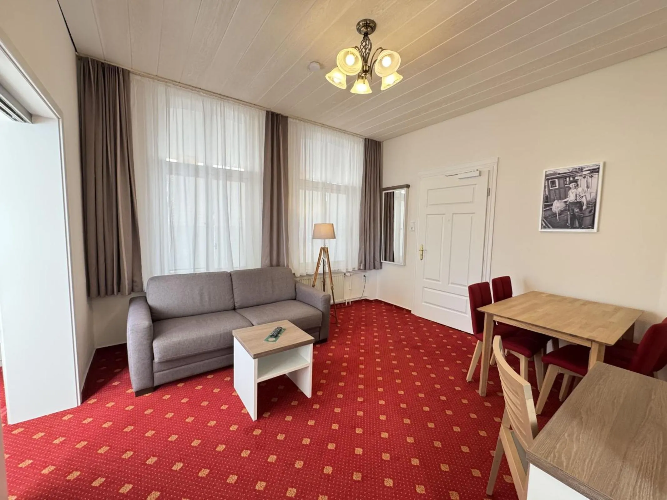 Living room in Hotel Weisse Düne