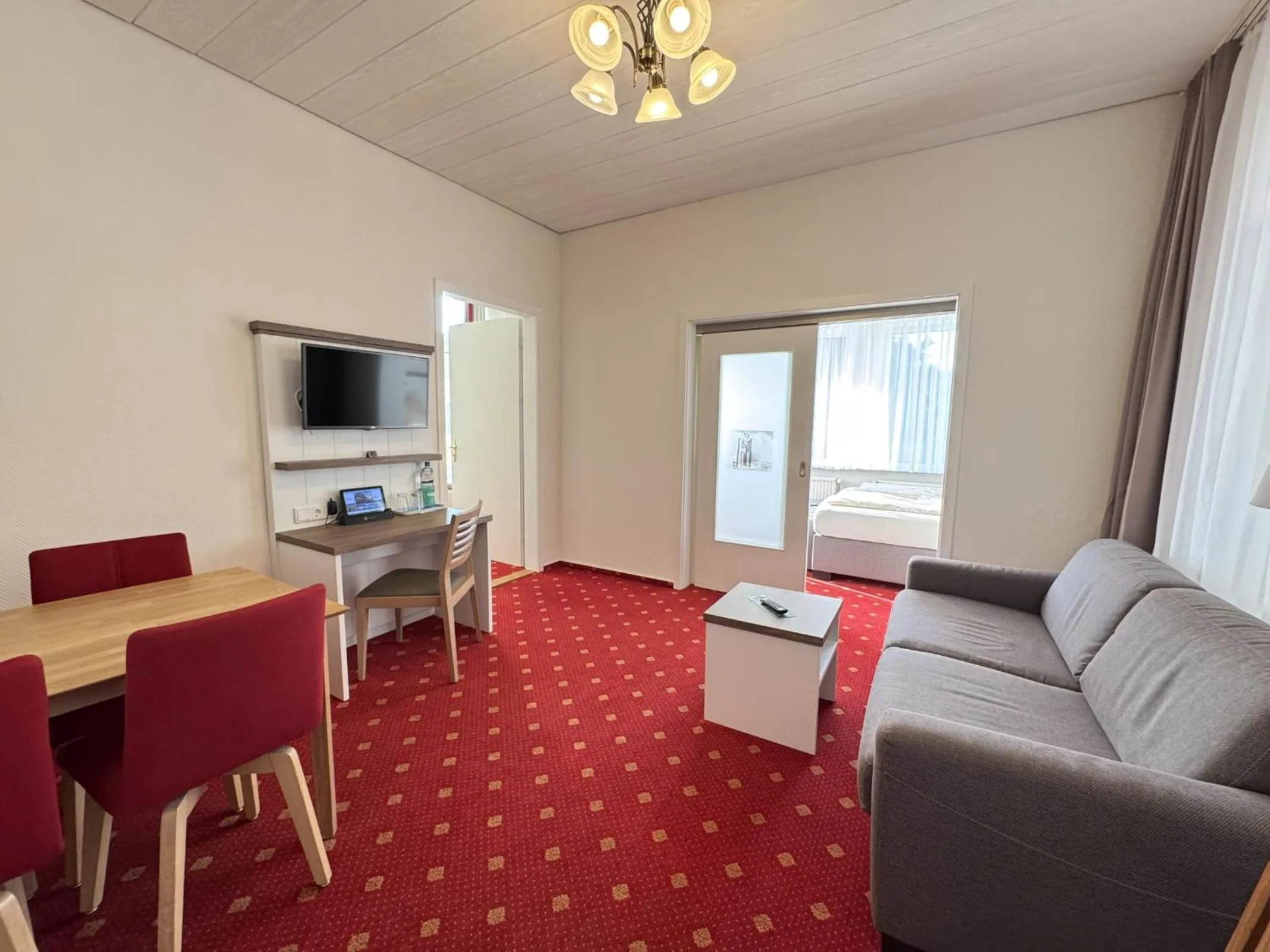 Living room in Hotel Weisse Düne