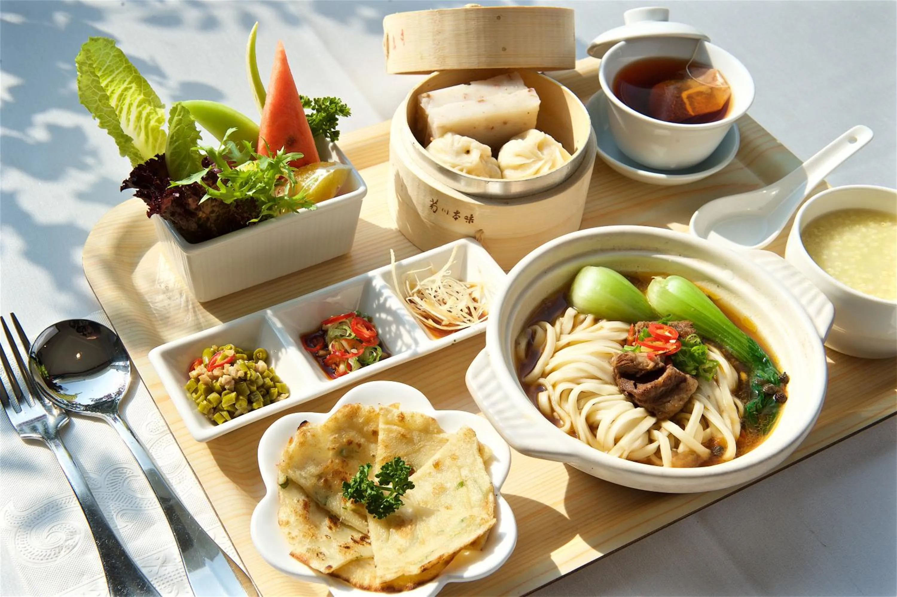 Breakfast in Shangrila Boutique Hotel