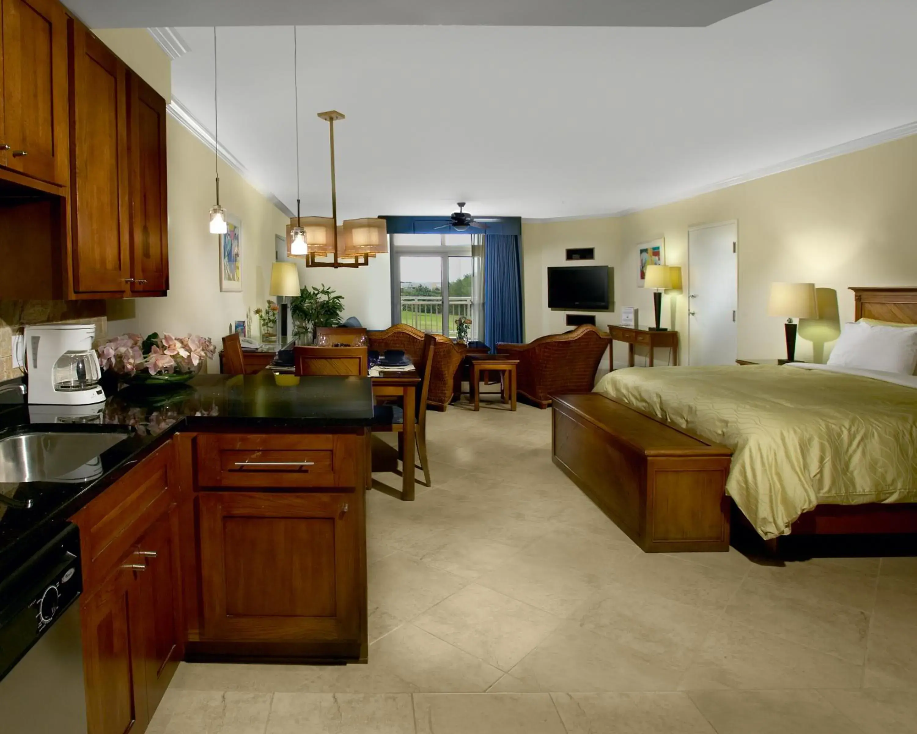 Decorative detail, Bed in Divi Village Golf and Beach Resort Decorative detail, Bed in Divi Village Golf and Beach Resort