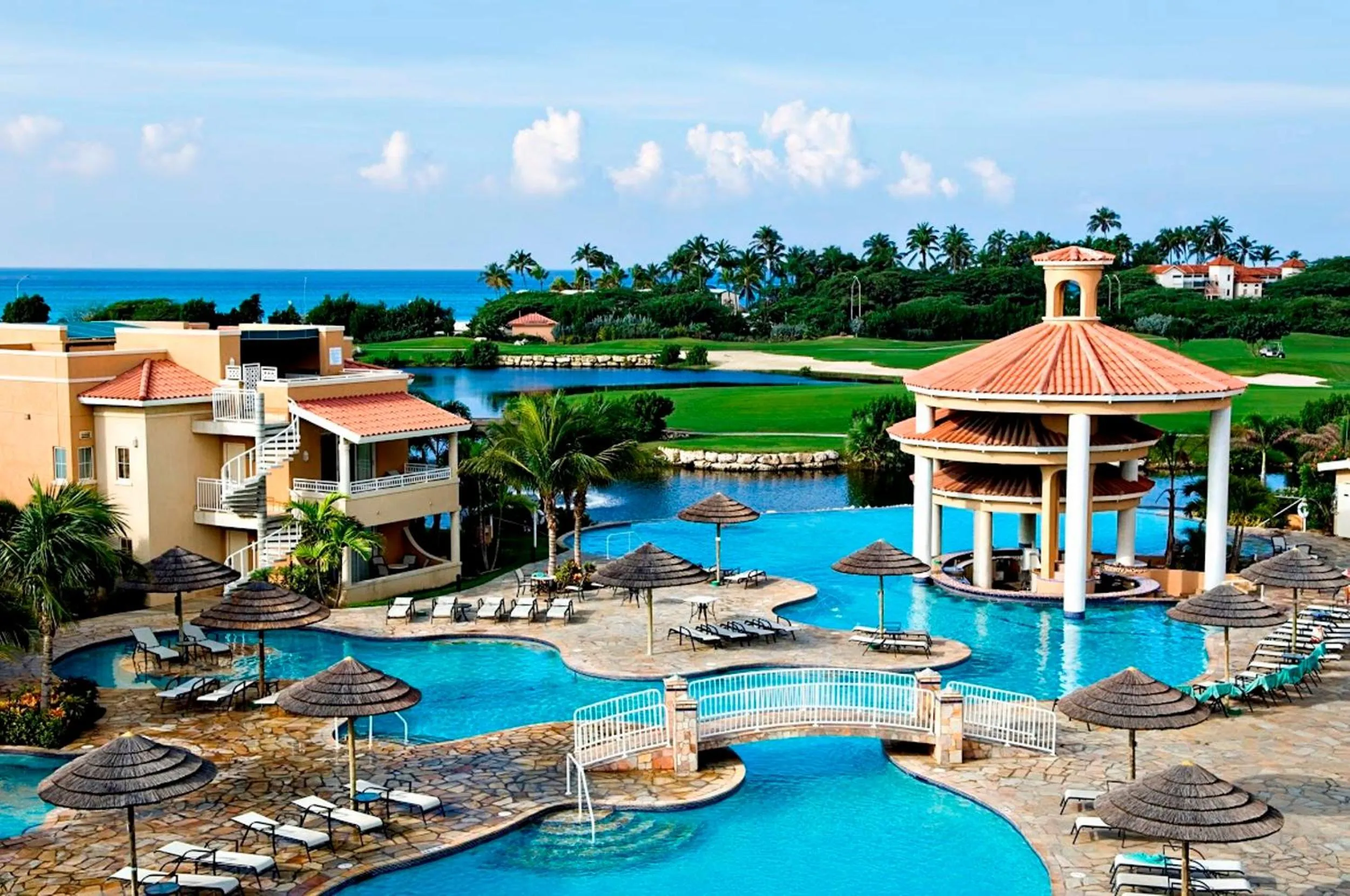 Swimming pool in Divi Village Golf and Beach Resort