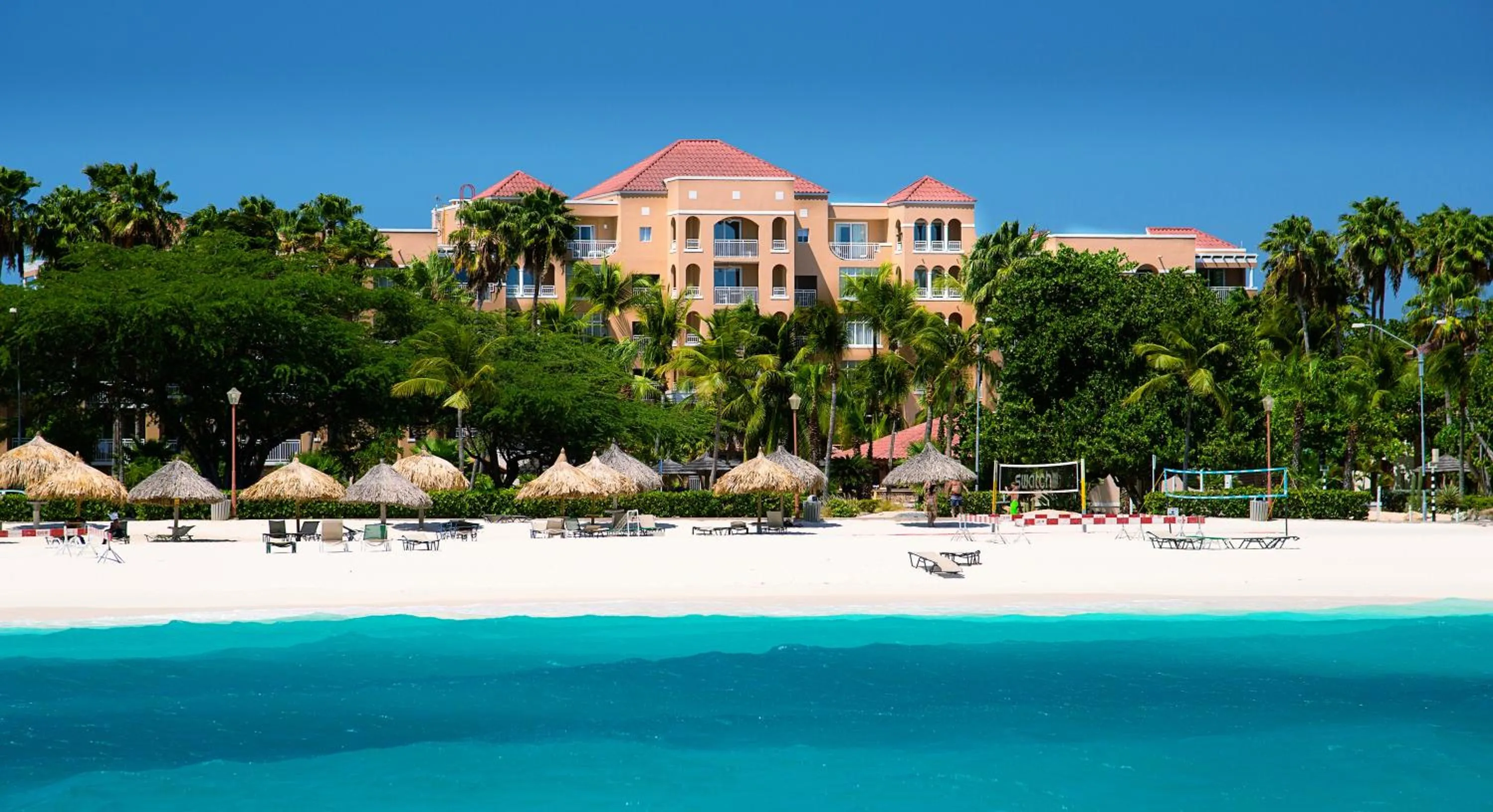 Beach in Divi Village Golf and Beach Resort