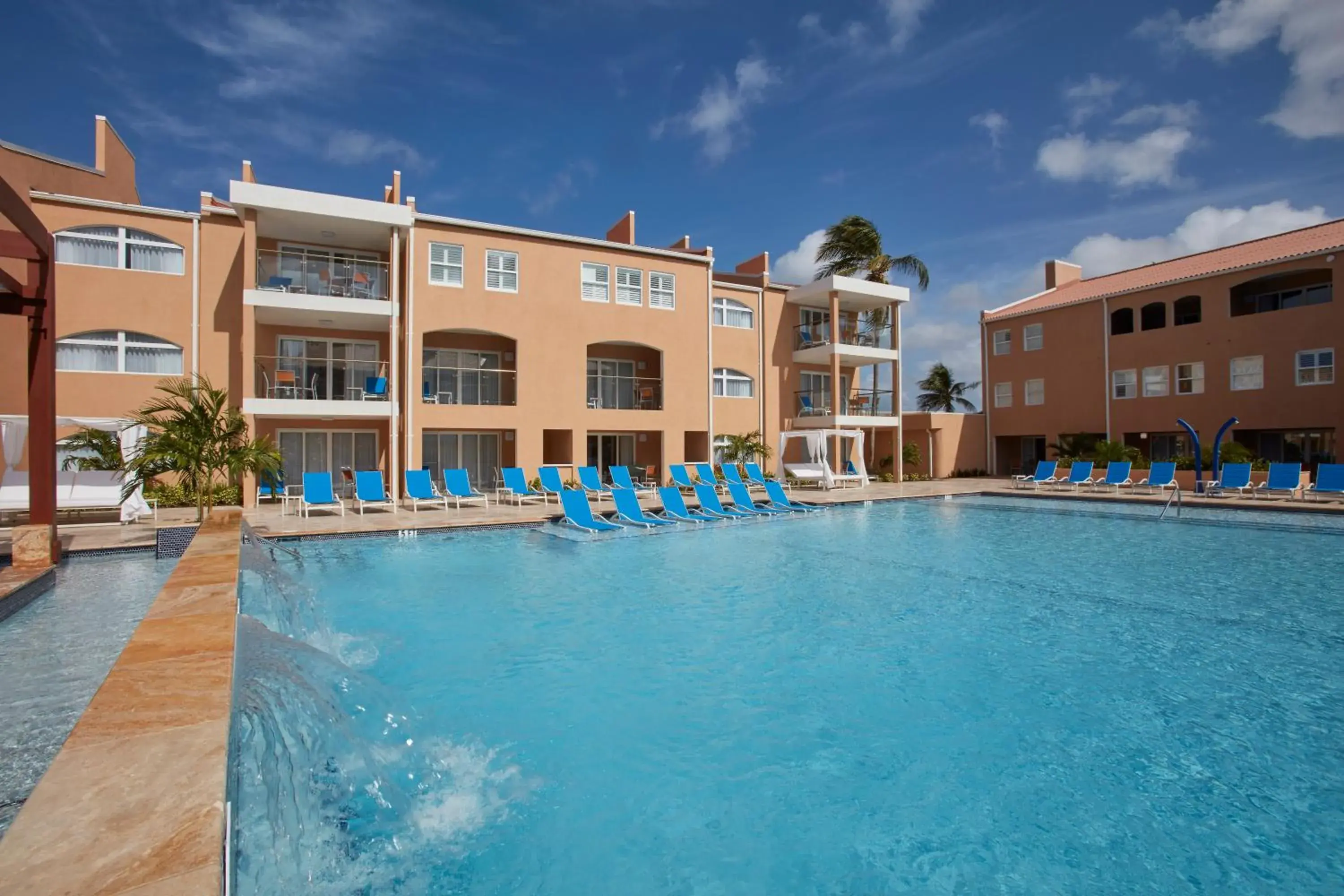 Swimming pool in Divi Dutch Village Beach Resort Swimming pool in Divi Dutch Village Beach Resort