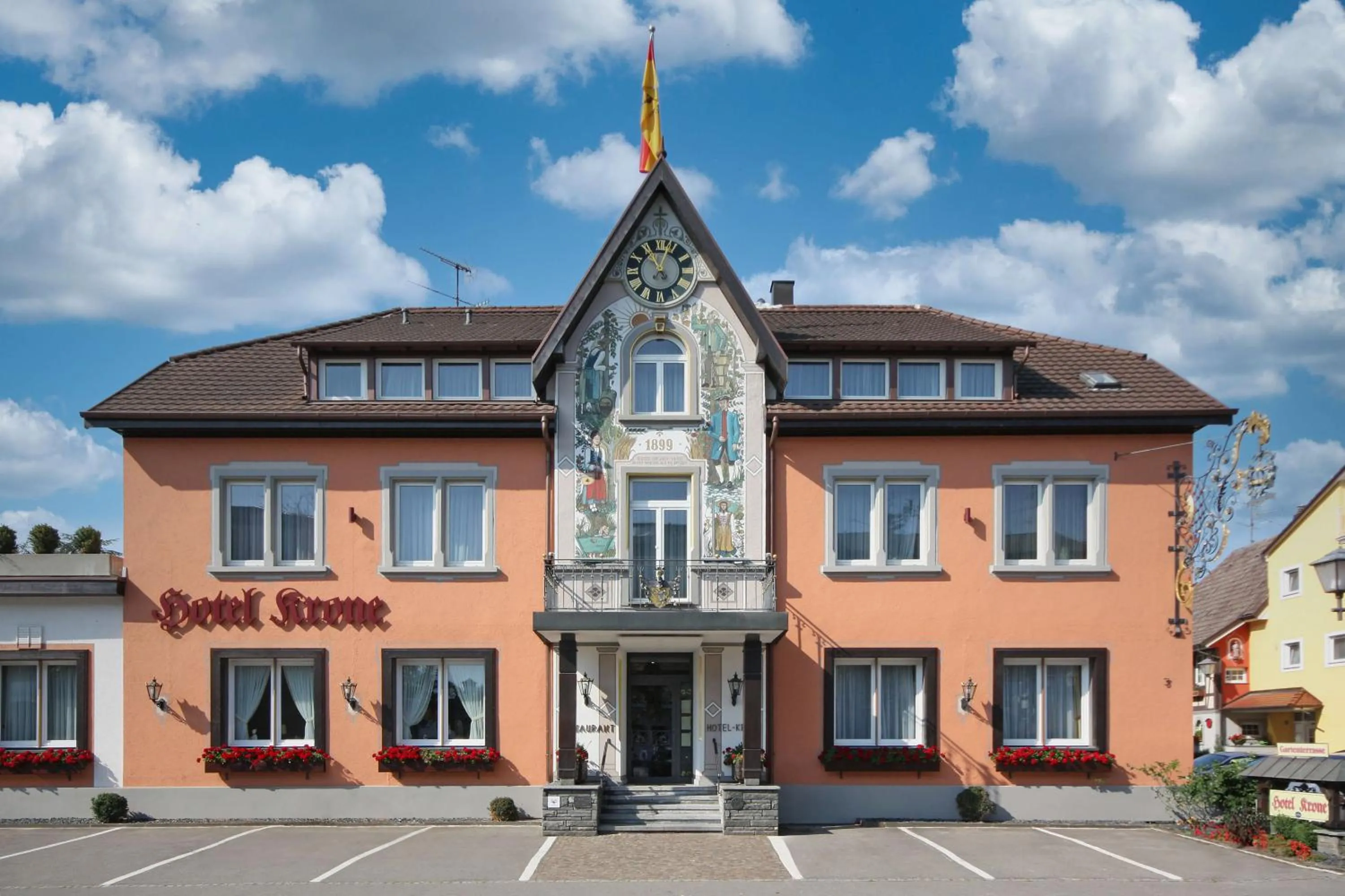 Property building in Hotel Krone