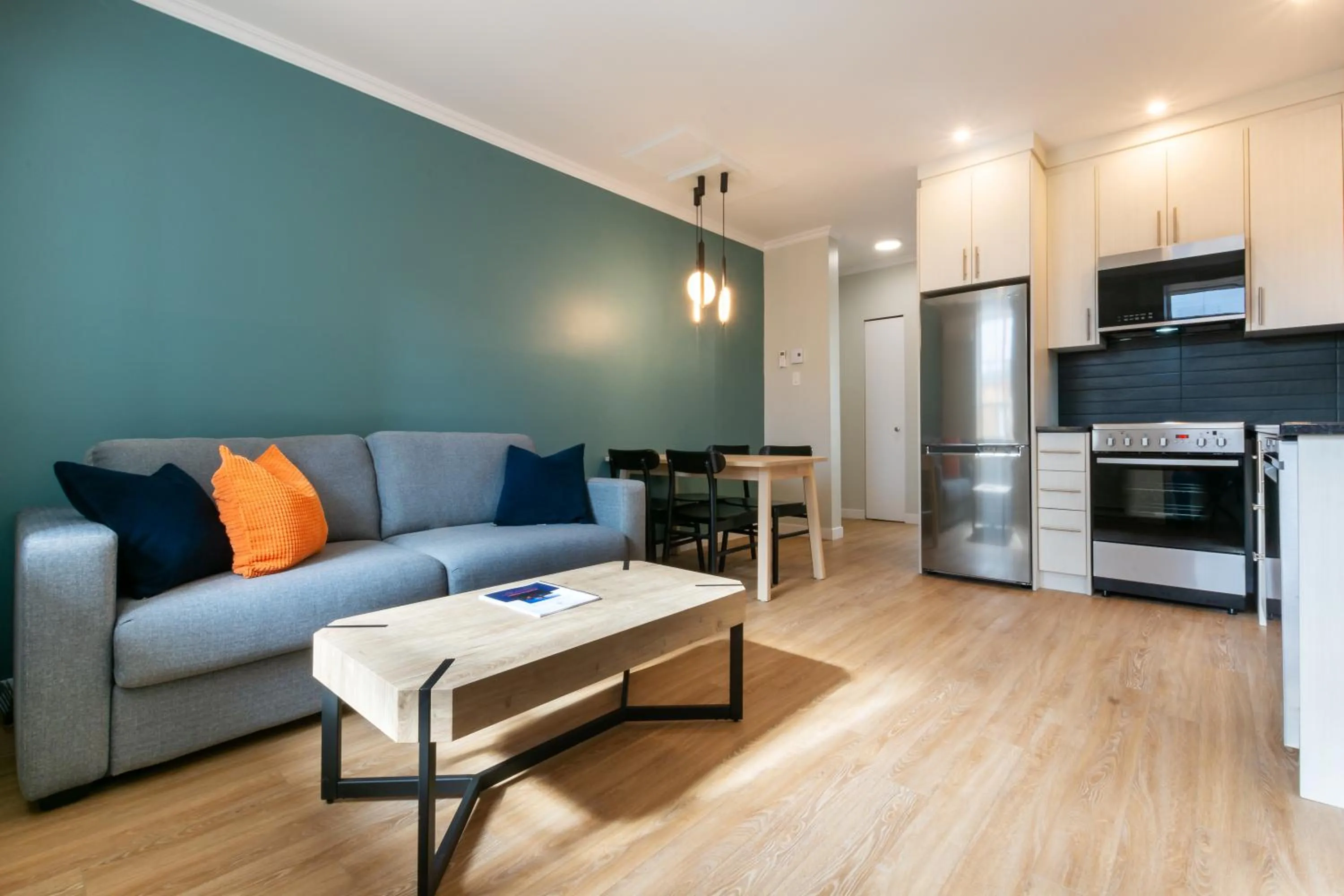 Living room in Appart hôtel Le Saint-Anselme