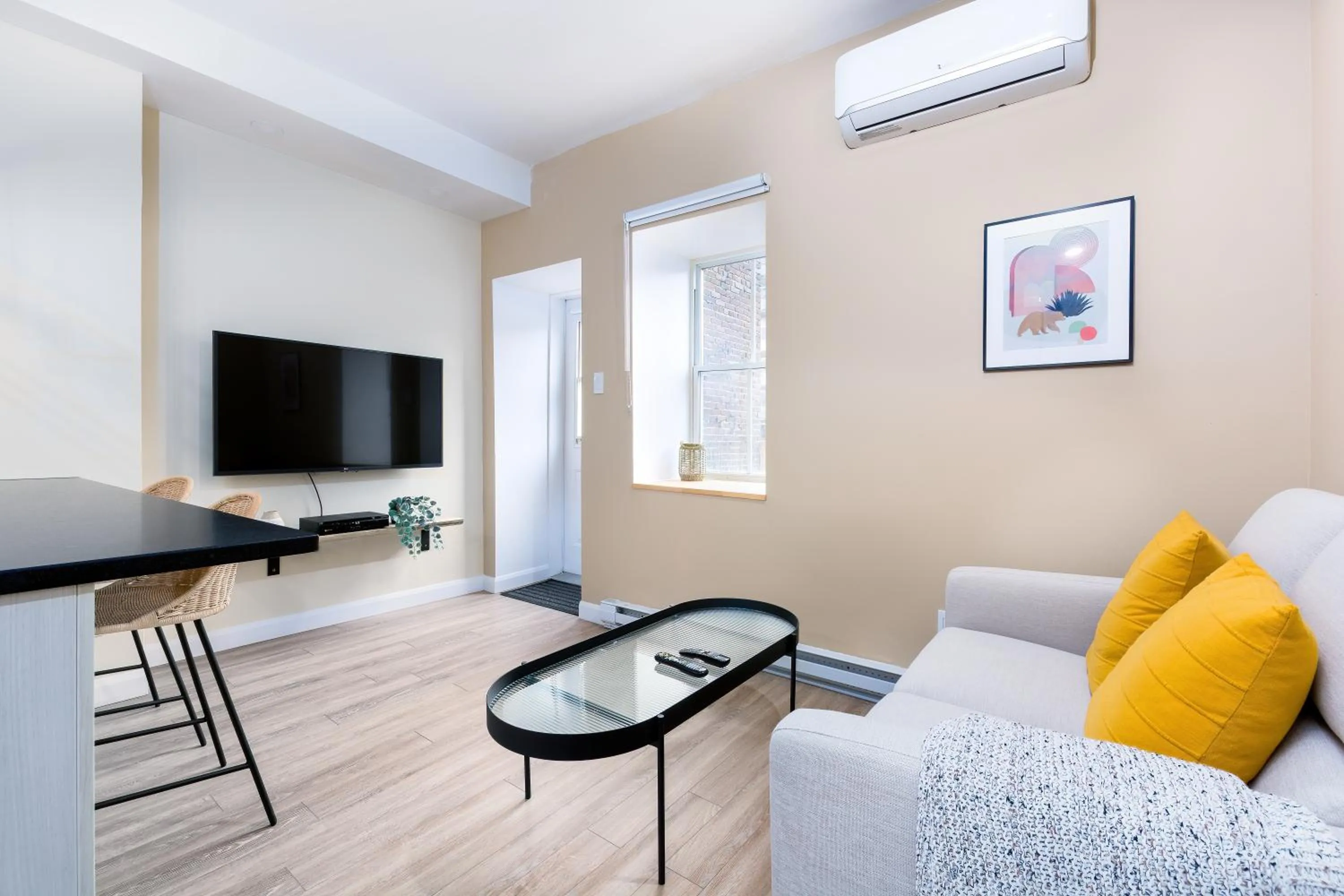 TV and multimedia in Appart hôtel Le Saint-Anselme