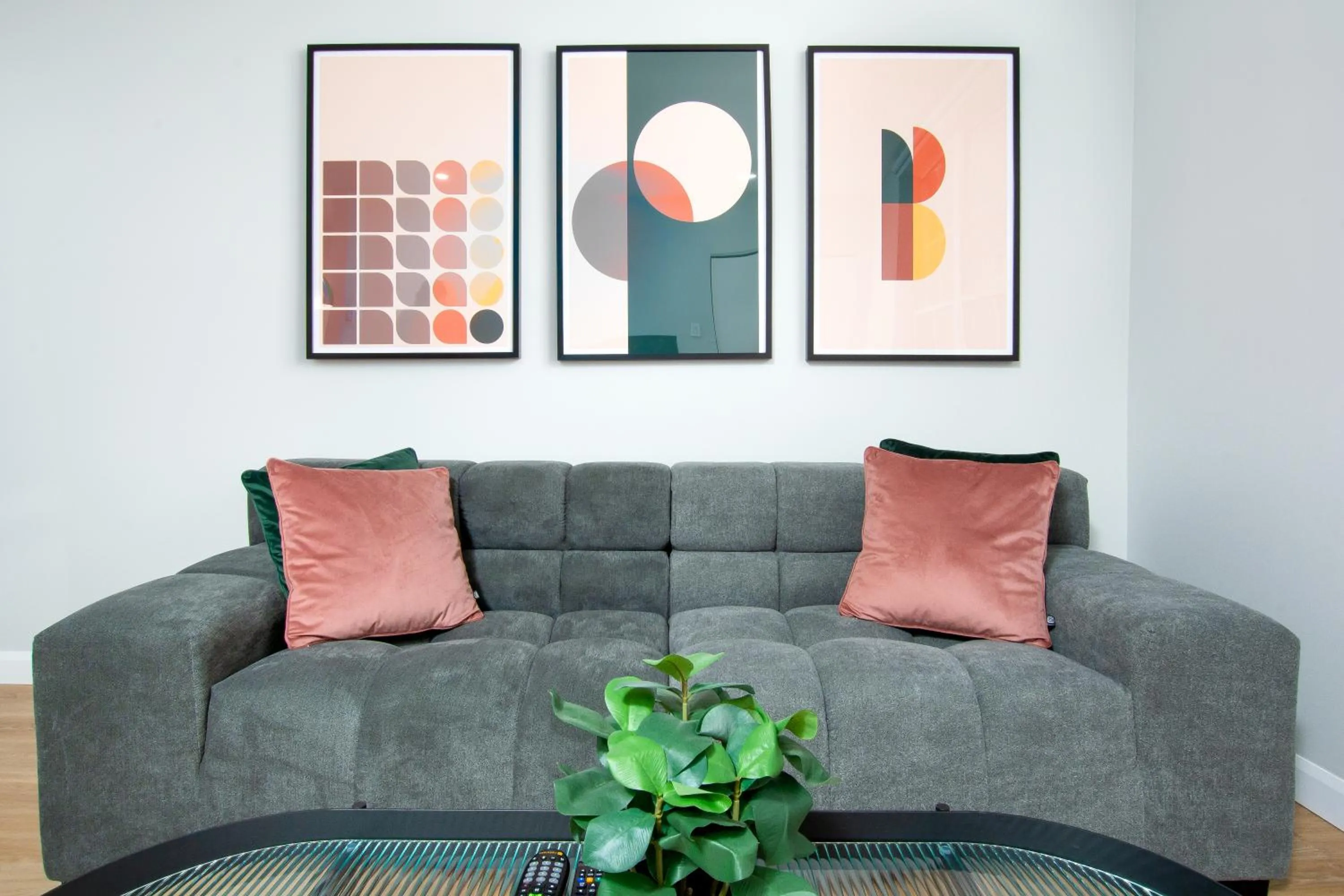 Living room in Appart hôtel Le Saint-Anselme