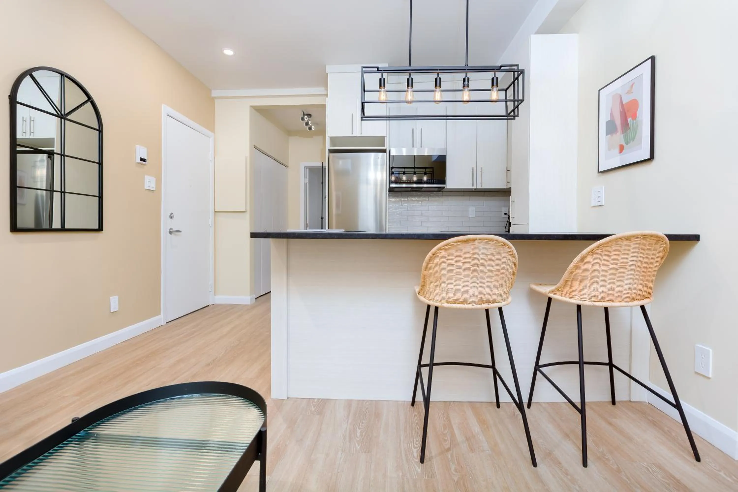 kitchen in Appart hôtel Le Saint-Anselme