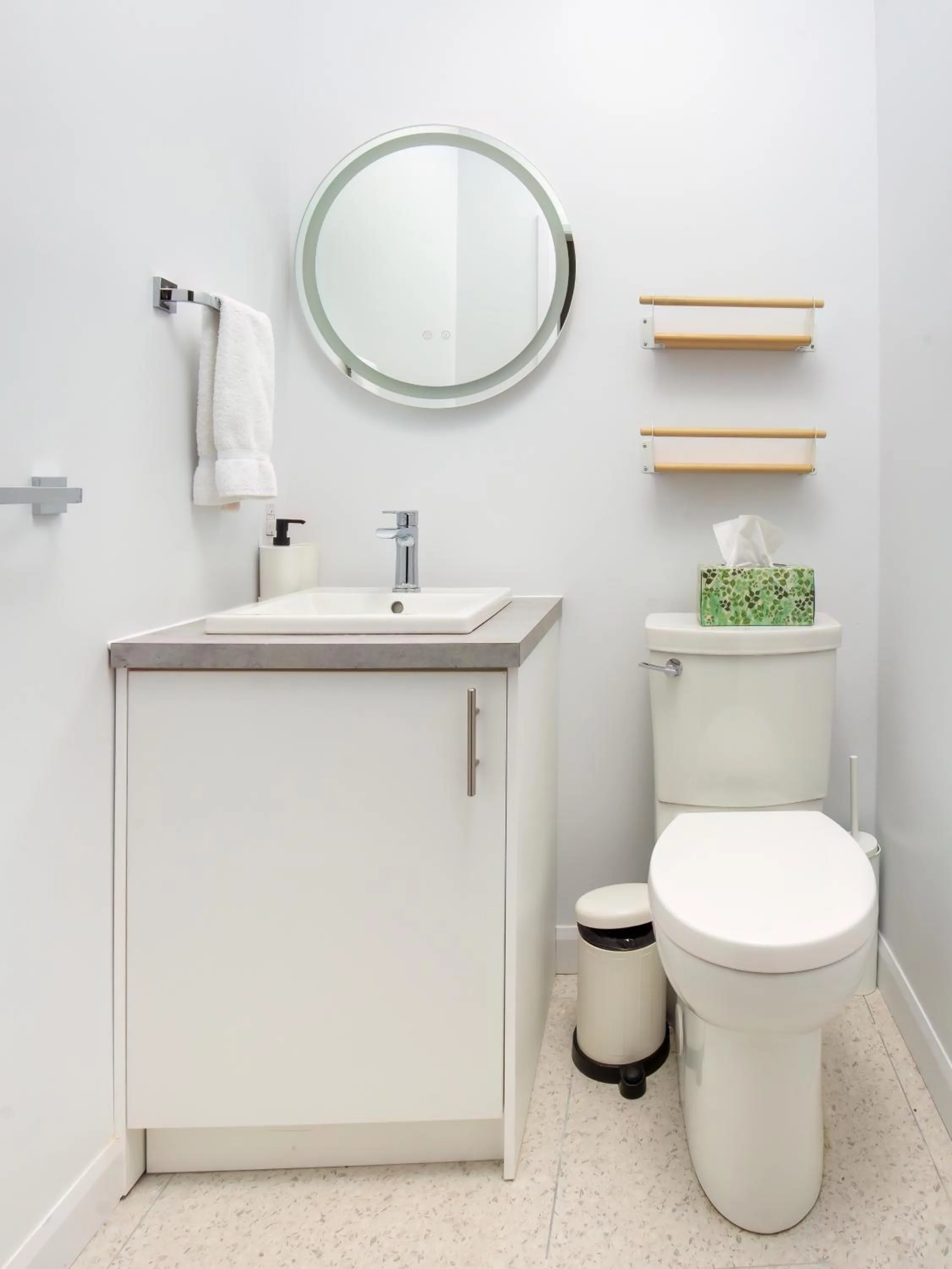 Bathroom in Appart hôtel Le Saint-Anselme